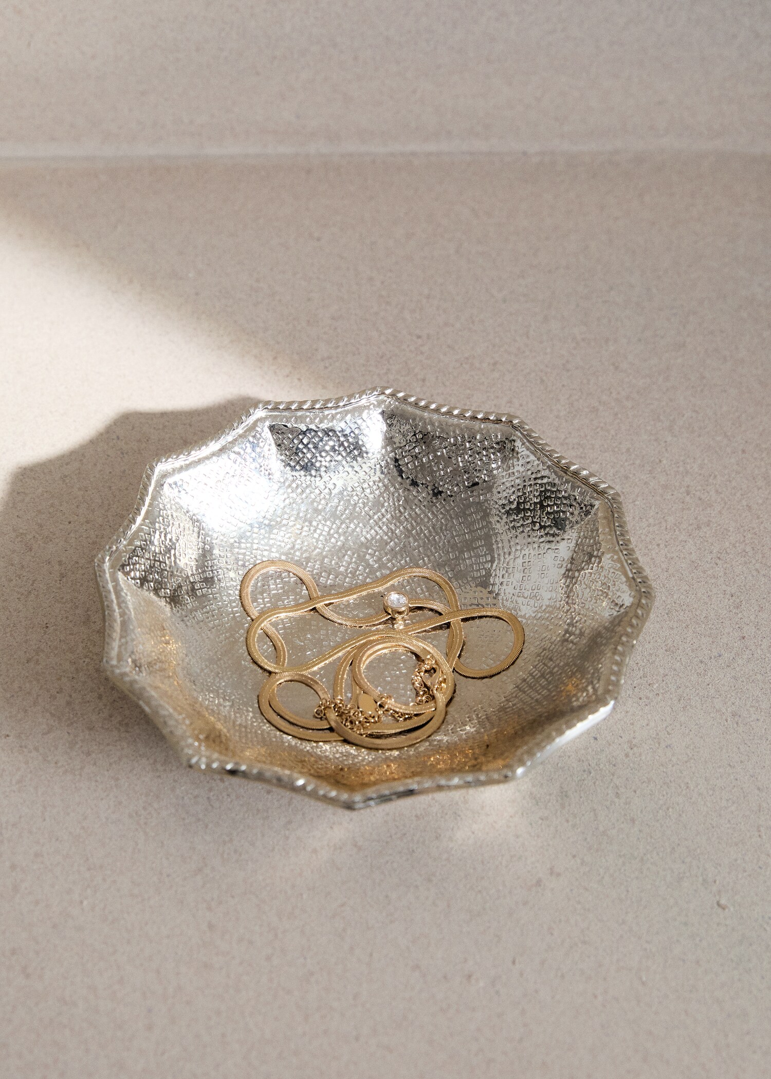 Brass bath tray - General plane