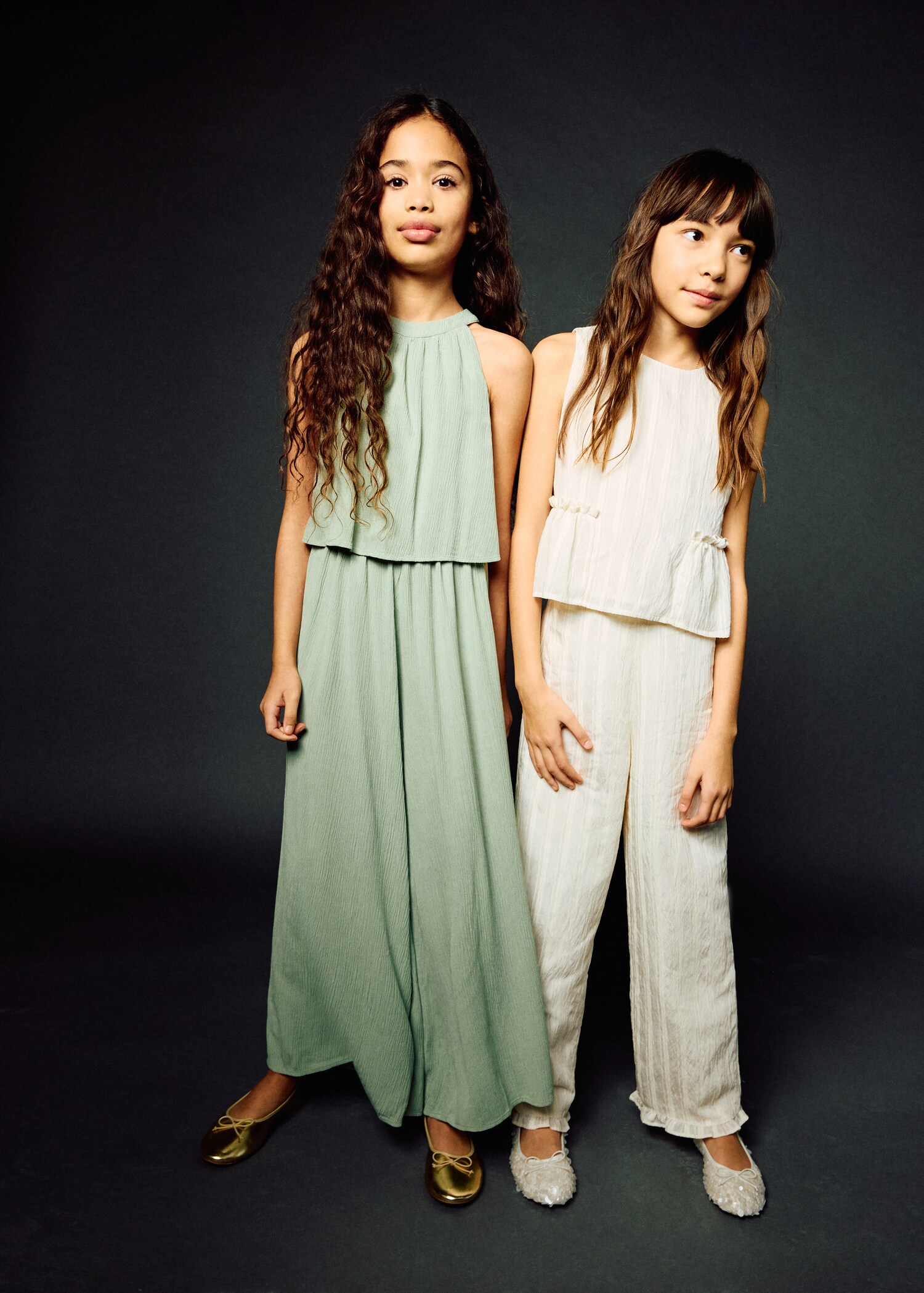 Blouse coton à volants - Plan général