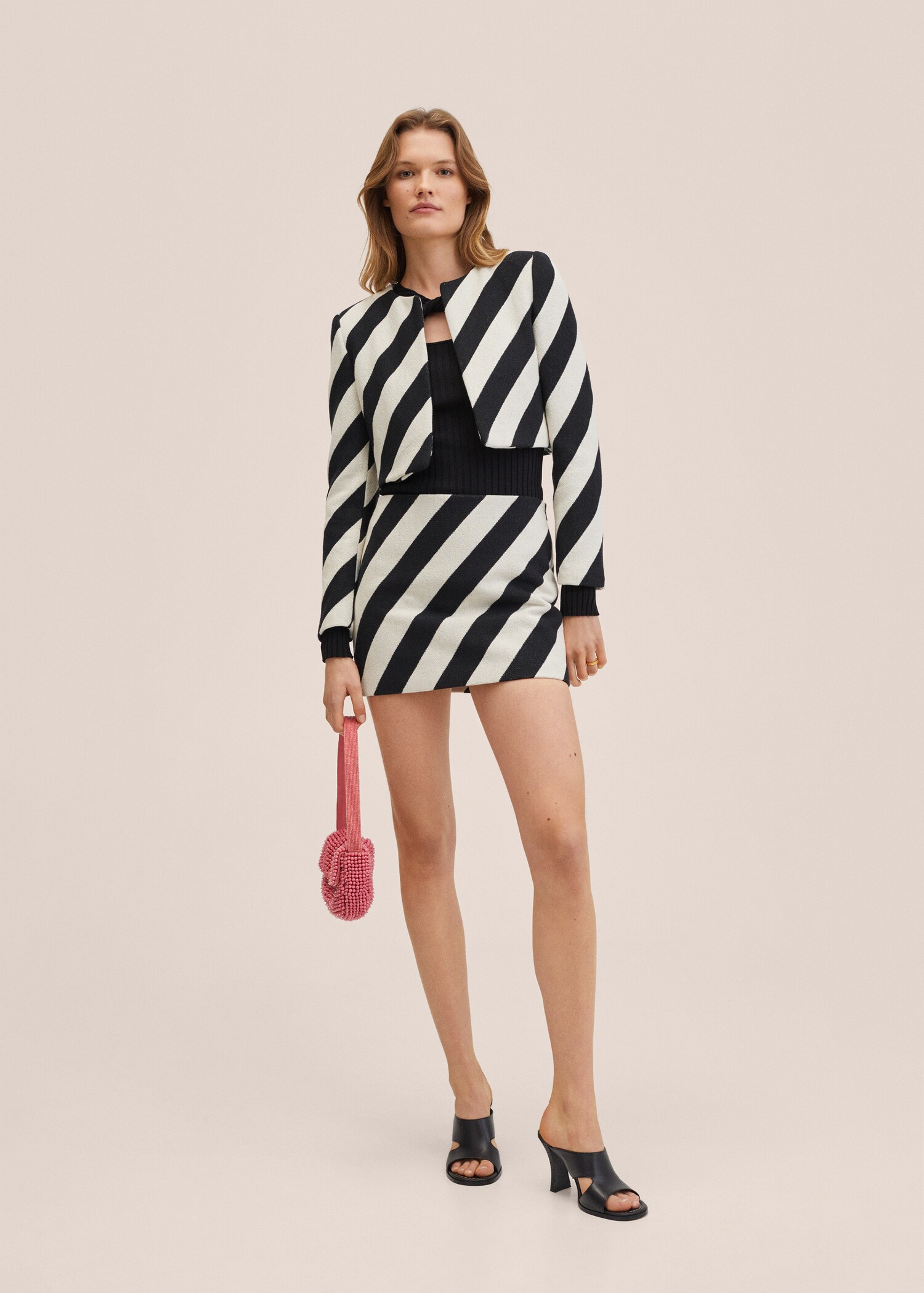 Chaqueta rayas algodón - Plano general