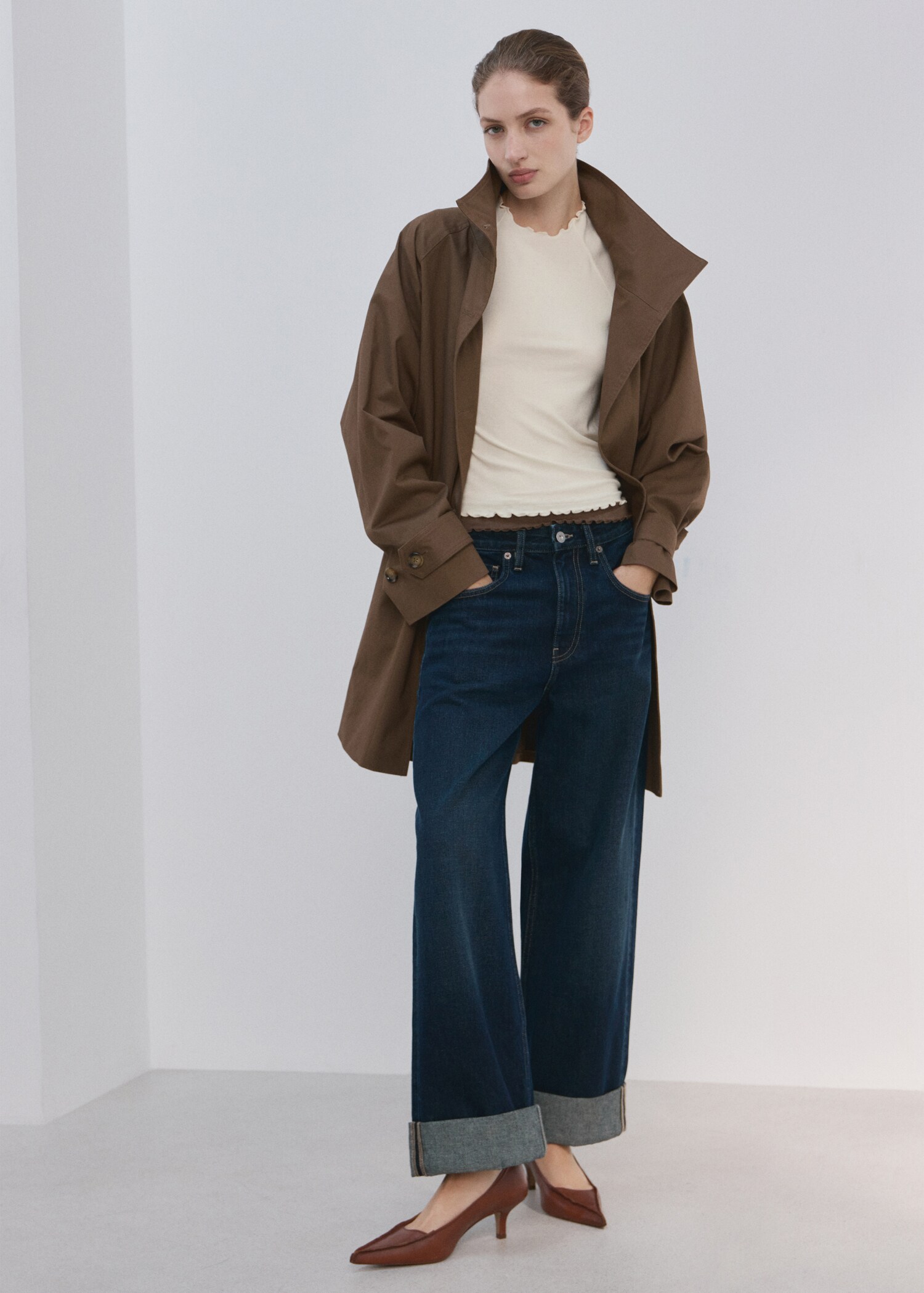 Комбинированная футболка - Общий план