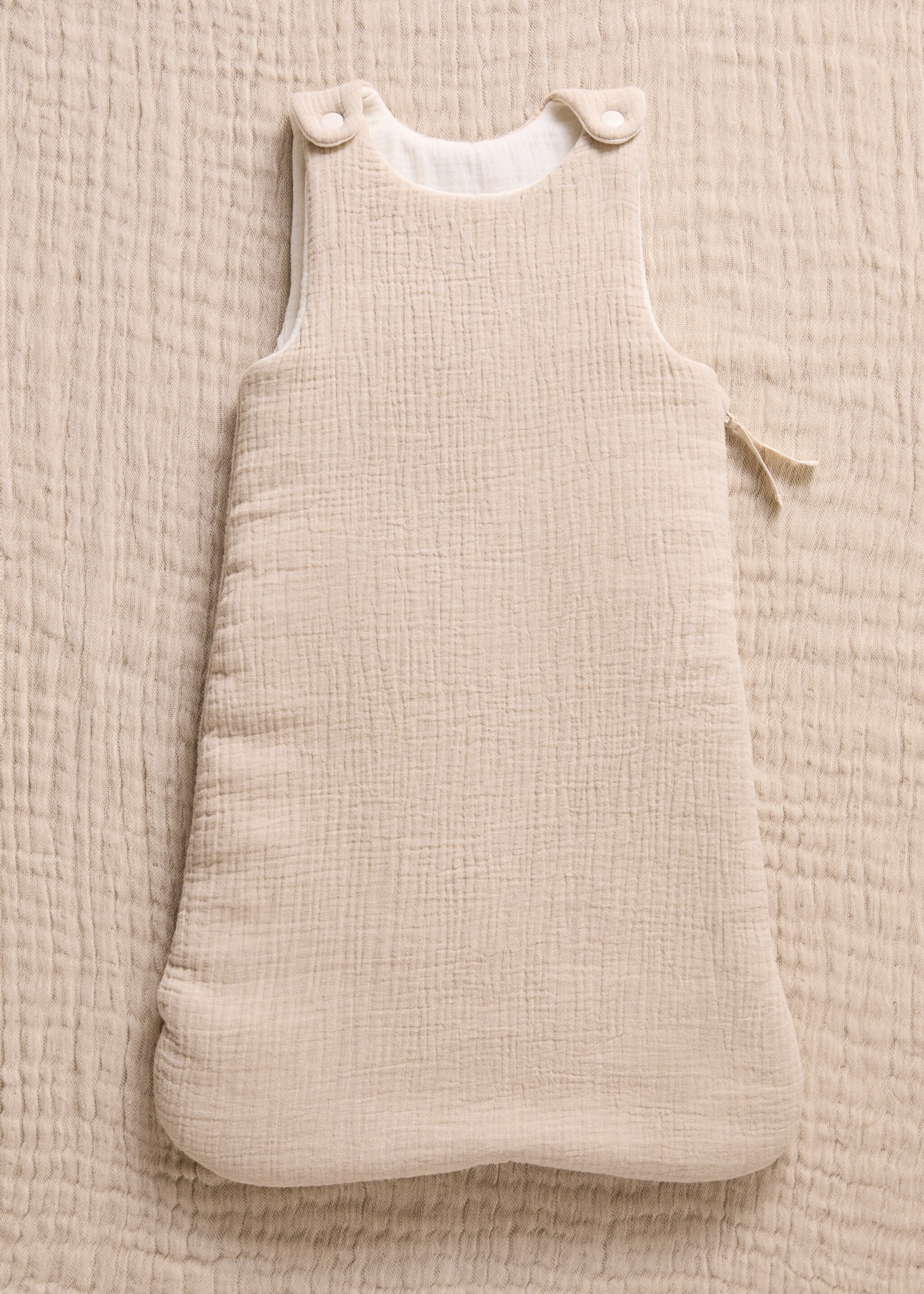 Cotton muslin stroller sack - General plane, Beige. Ref: 27074783-00.