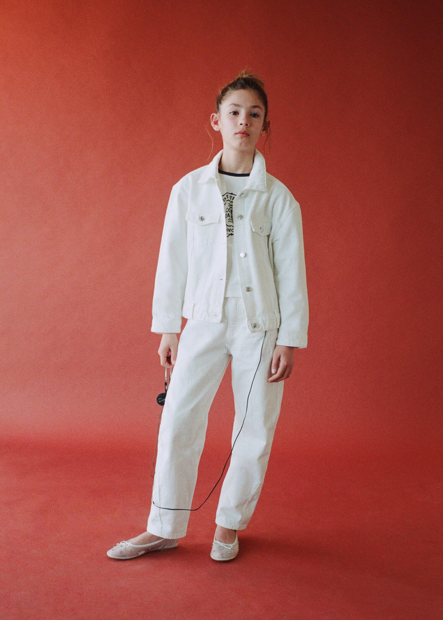 Mid-rise balloon jeans - General plane