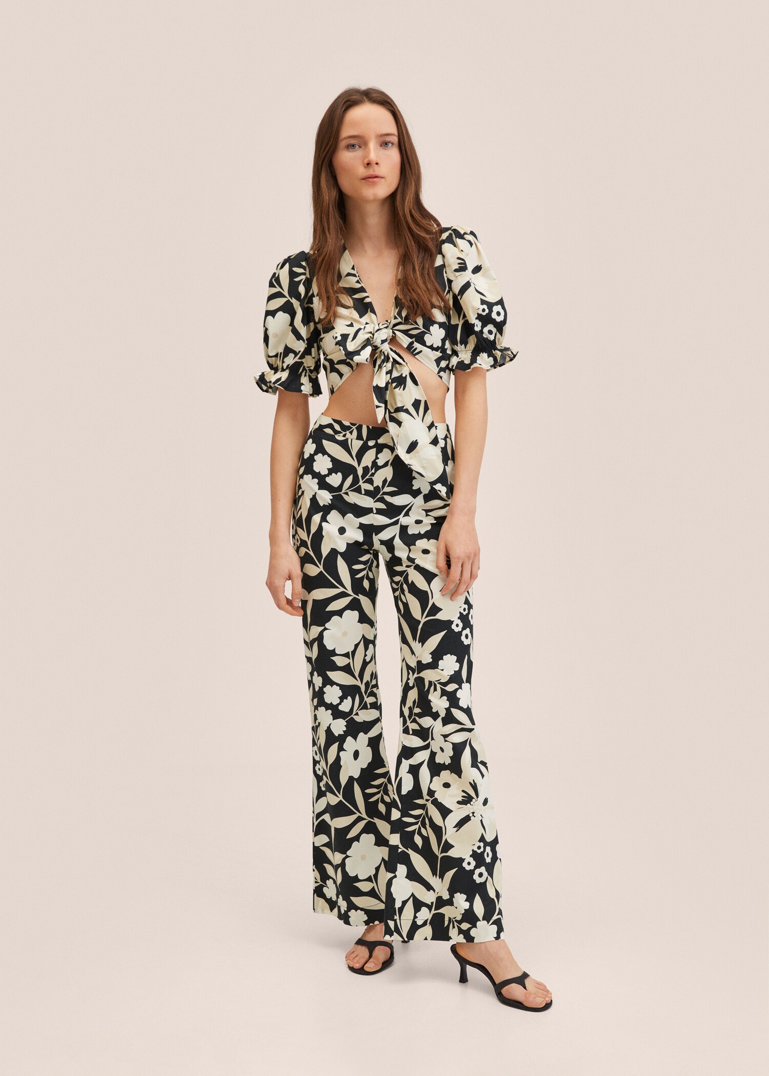 Cotton crop top - General plane