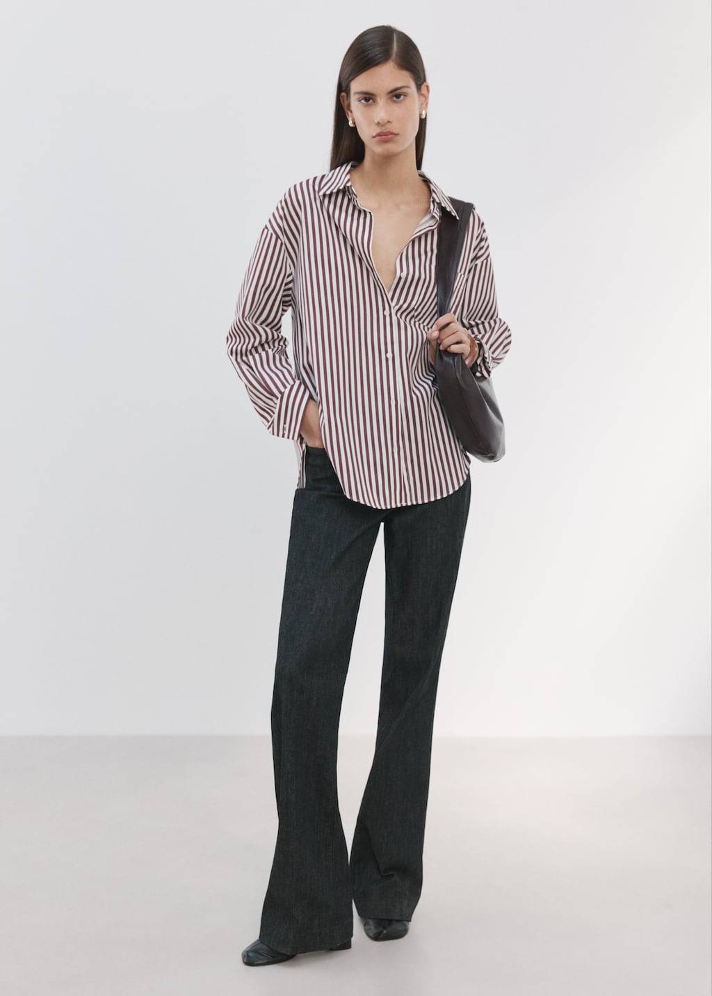 Striped cotton shirt