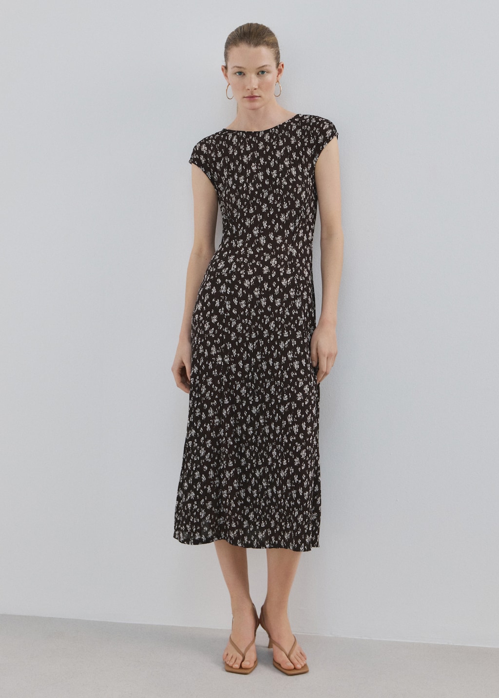 Floral-print midi-dress - image 2