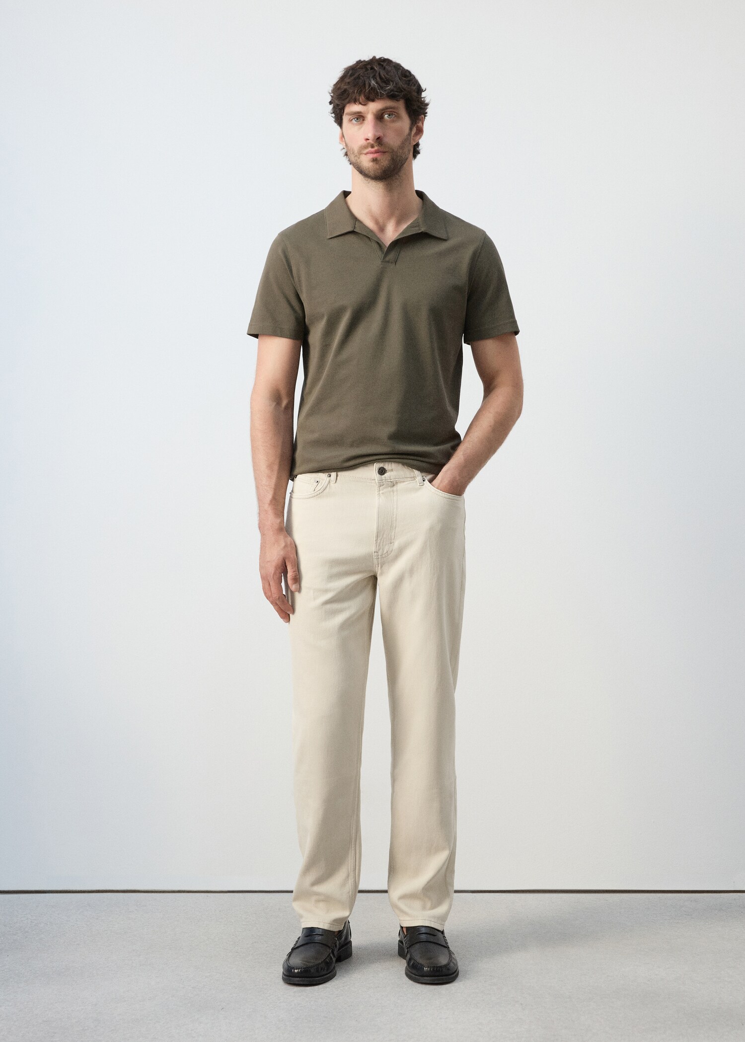 Lori tapered-fit jeans - General plane