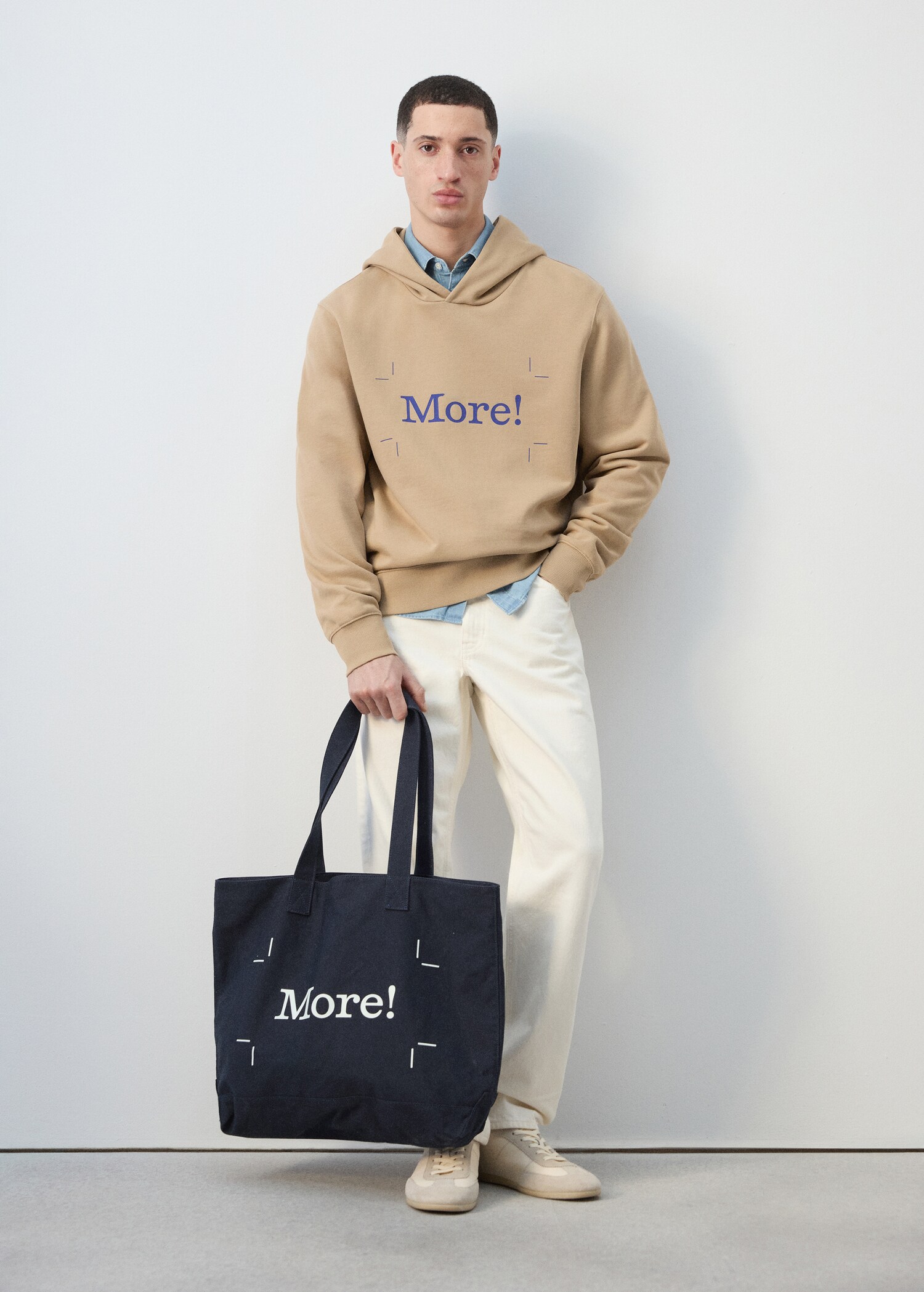 Sac cabas en toile 100 % coton - Plan général