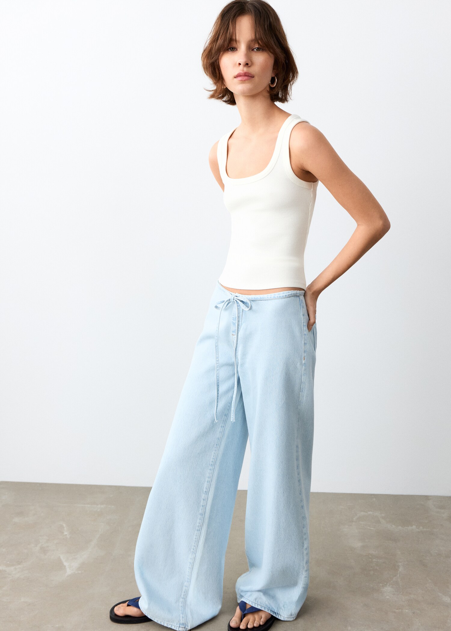 Top basique coton - Plan général