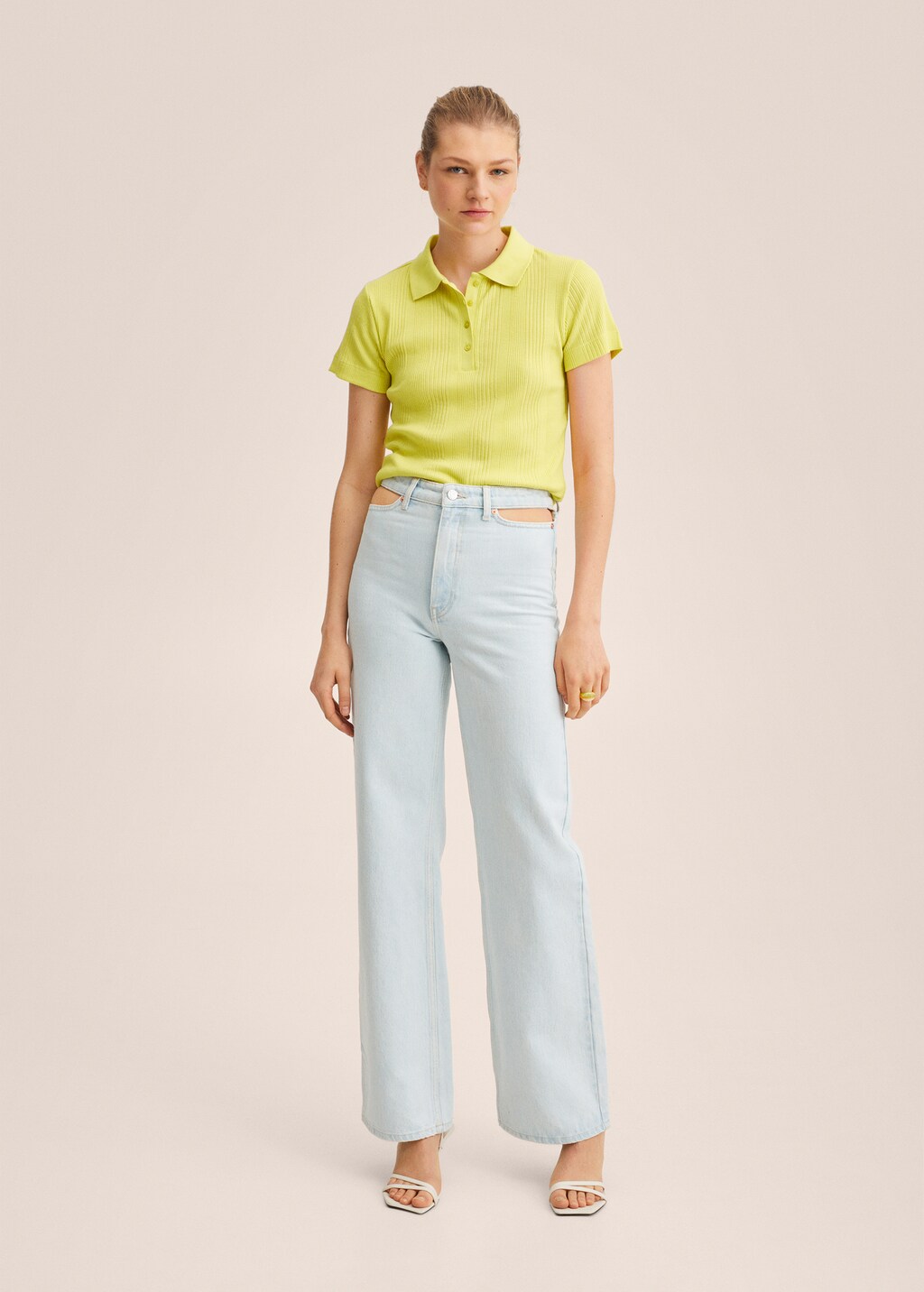alors paris アロー Polo shirt Nectar Banane トップス