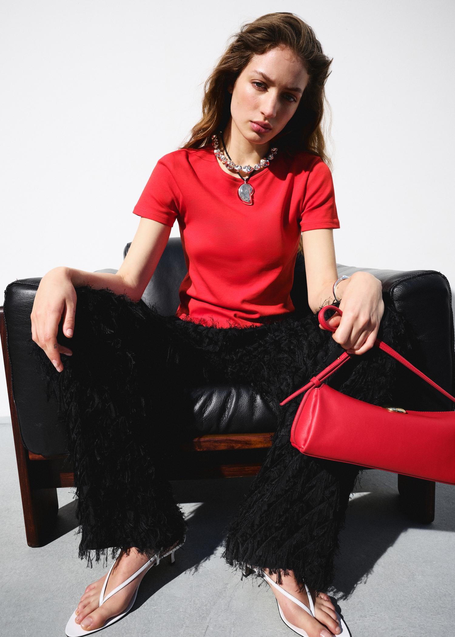 Collier pendentif coquillage - Plan général