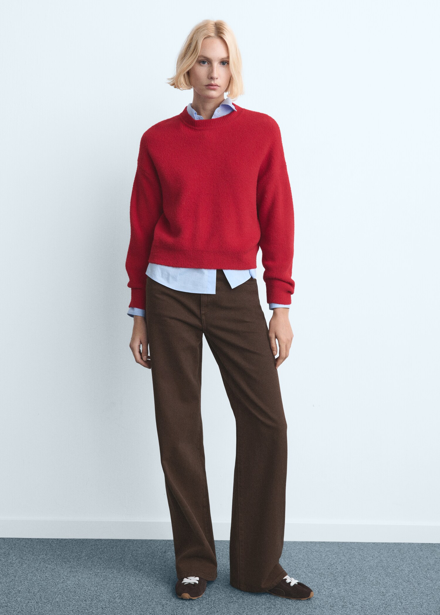 Danila high-waisted wide-leg jeans - General plane