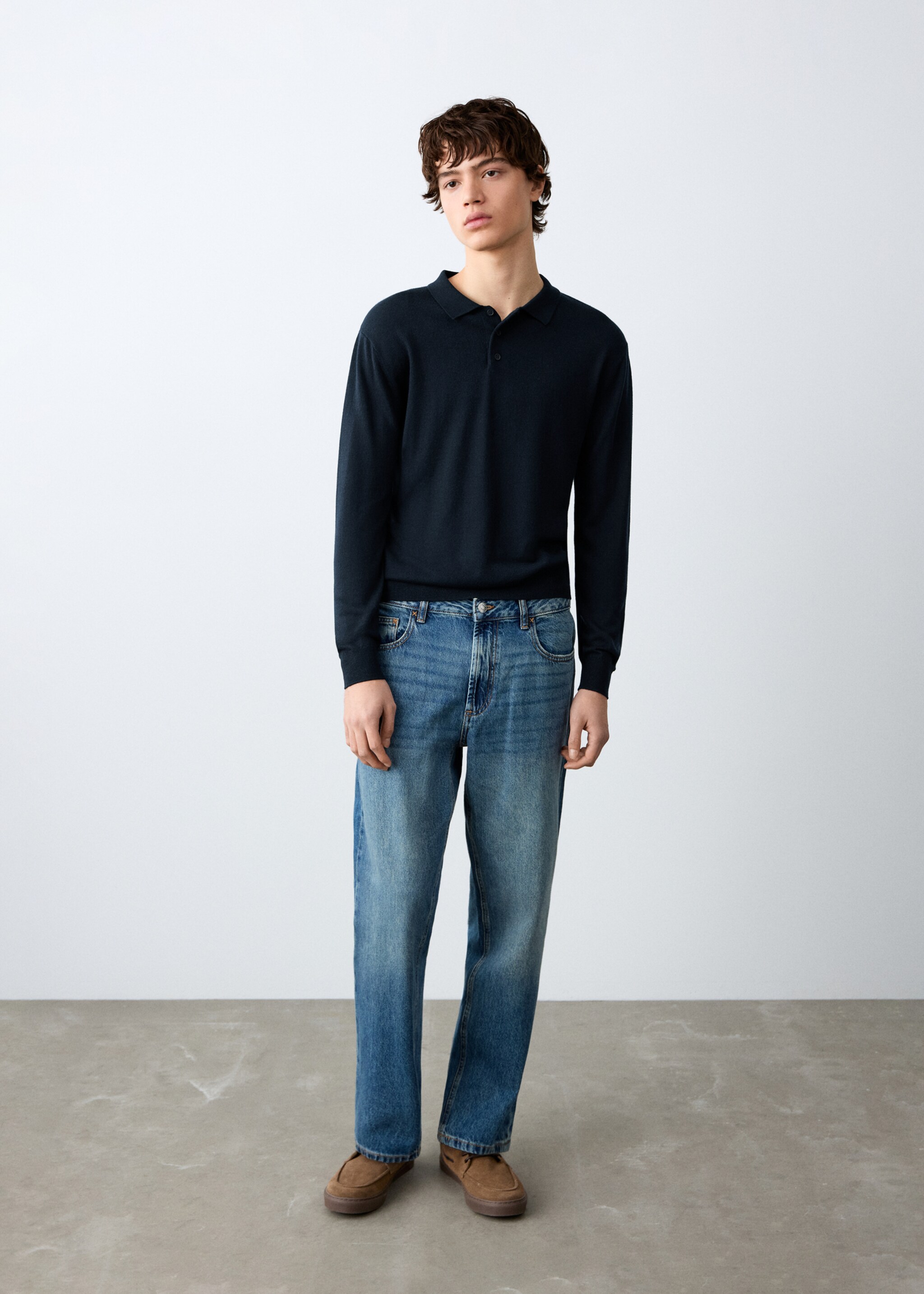 Sweater polob - General plane, Navy. Ref: 27081515-00.
