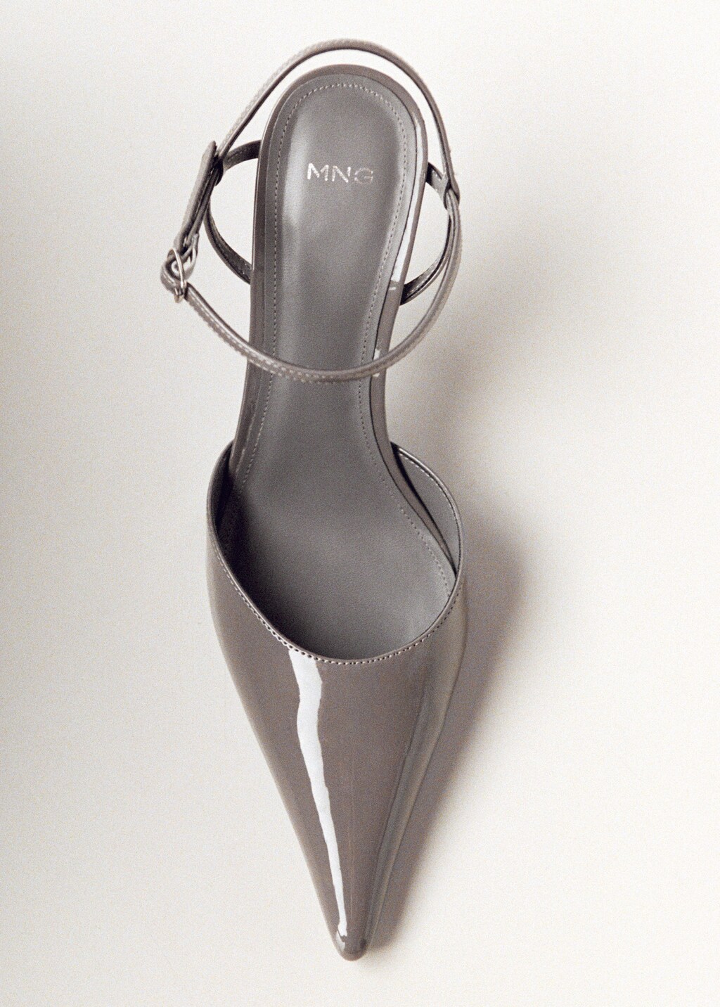 Mango Patent heeled shoes