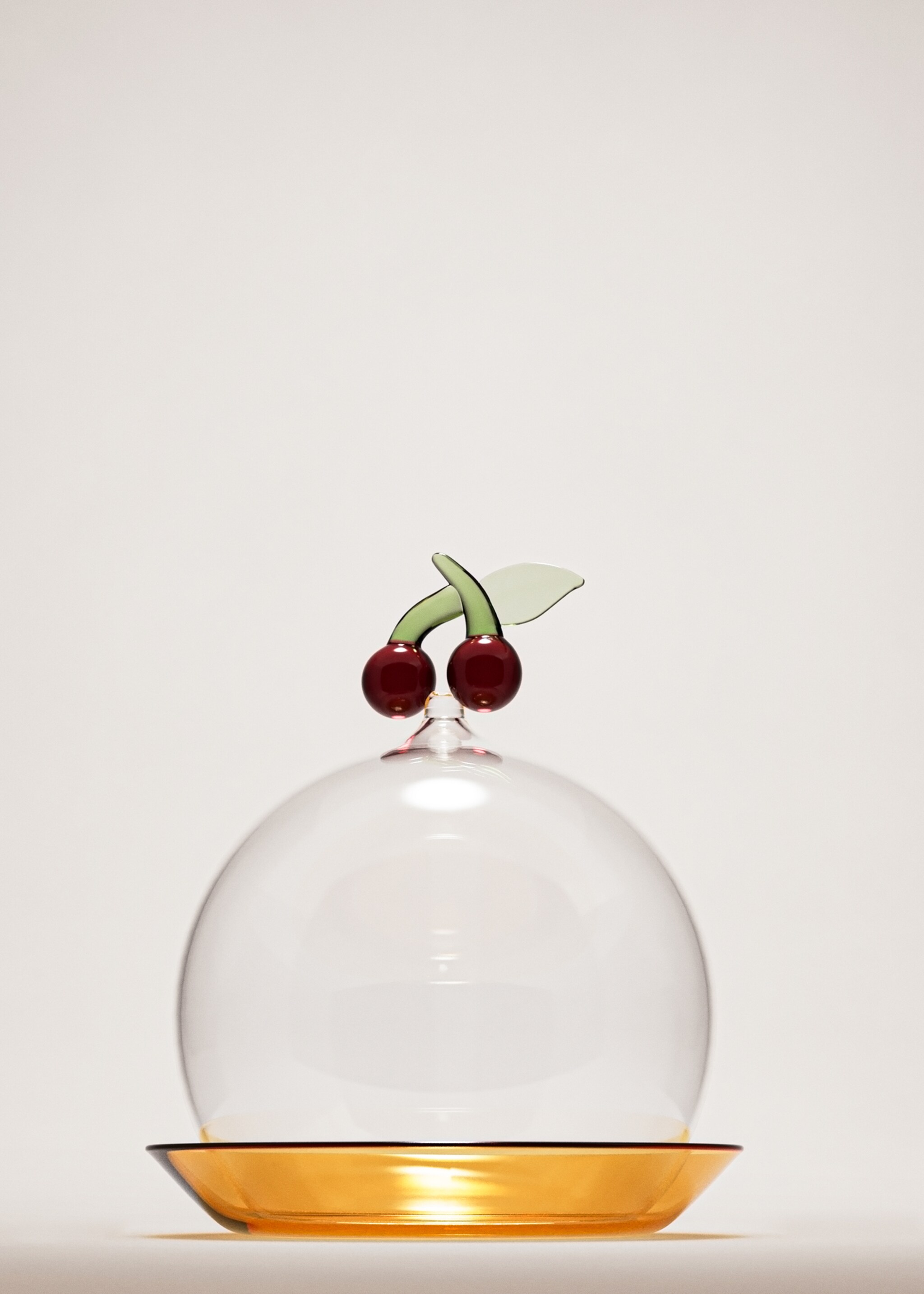 Porta torta borosilicato ciliegia - Piano generale, Rosso. Ref: 27082908-00.