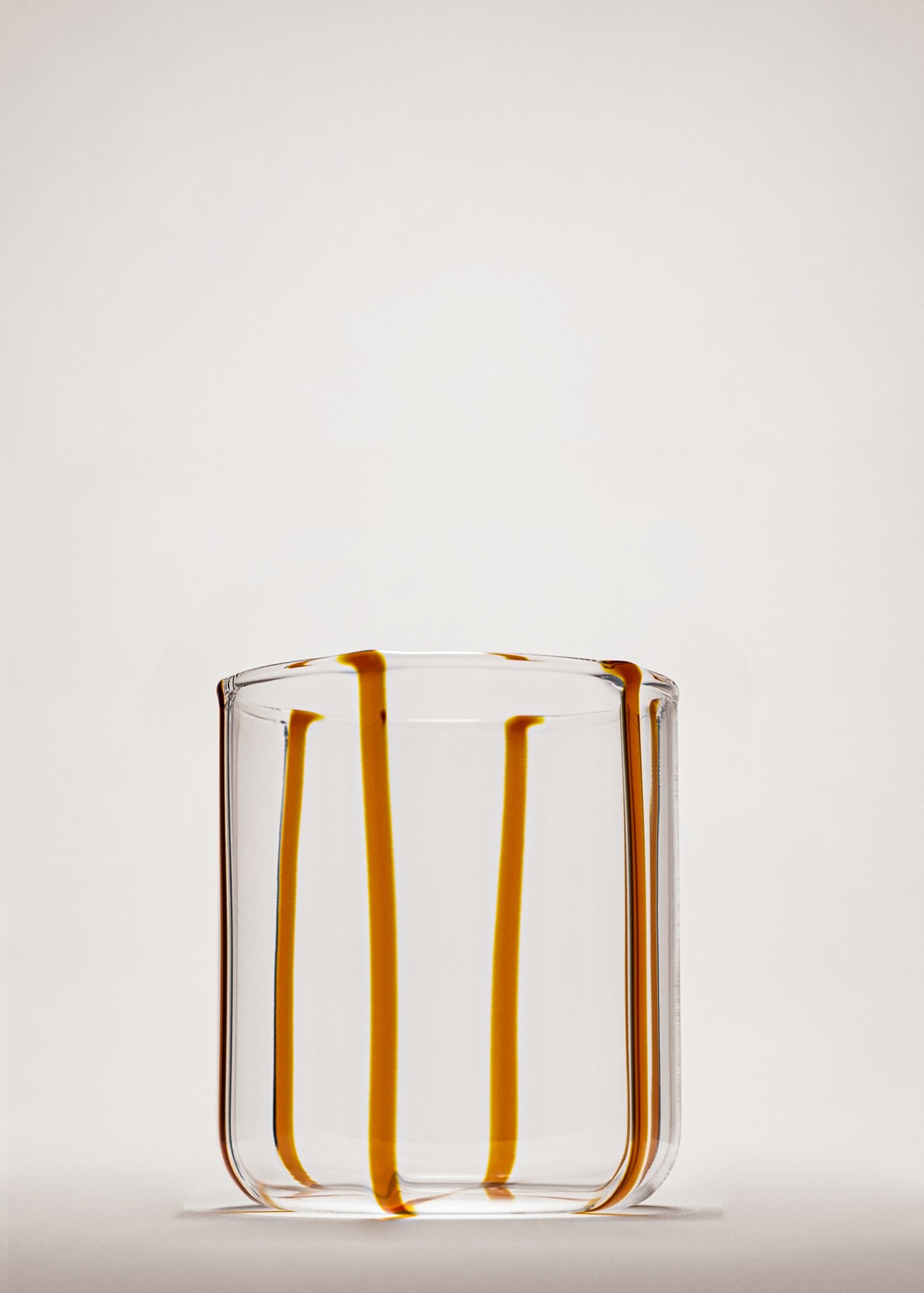 Glas van borosilicaatglas met onregelmatige strepen - Overzichtstekening