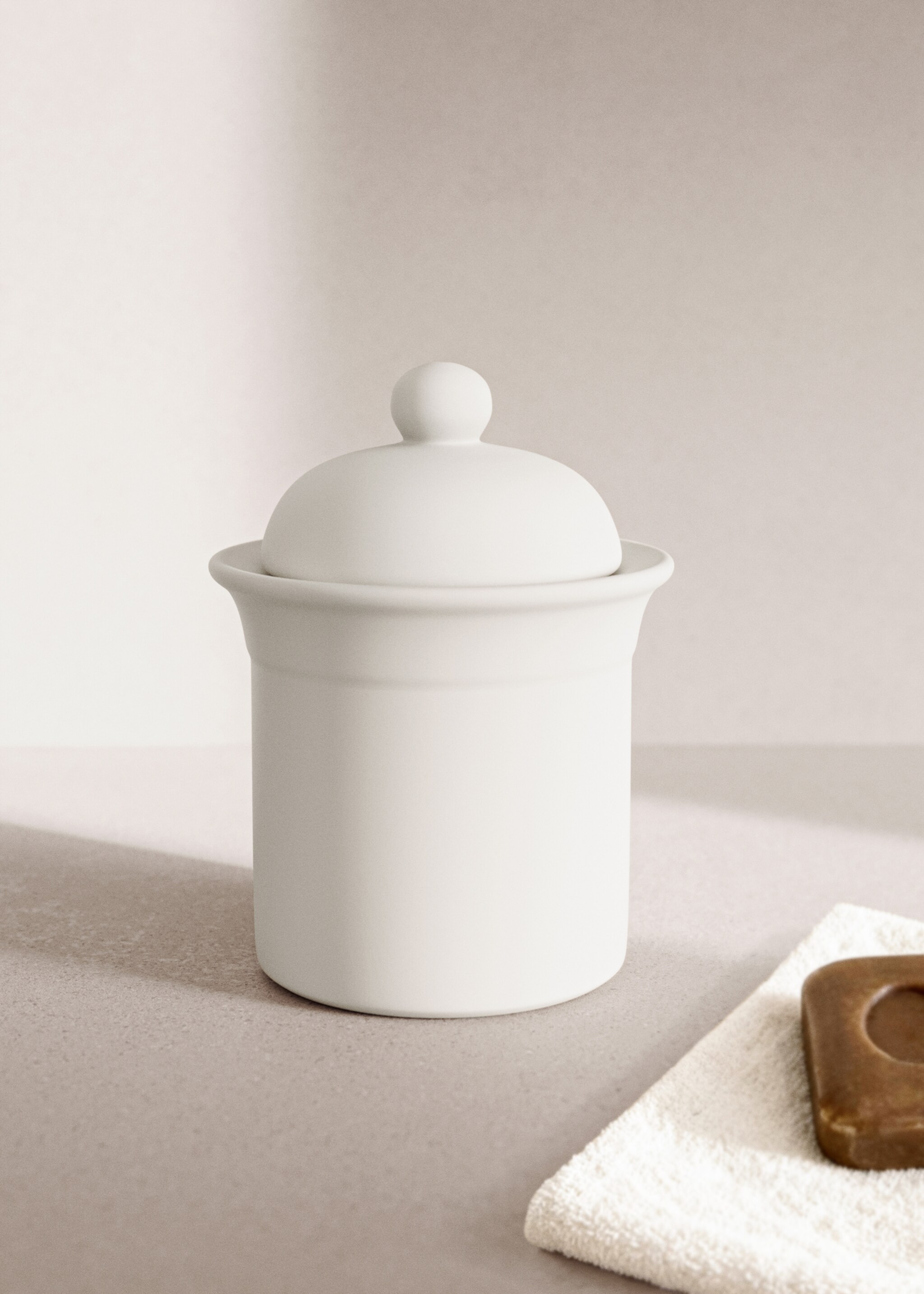 Ceramic bathroom container - General plane, White. Ref: 27083273-00.