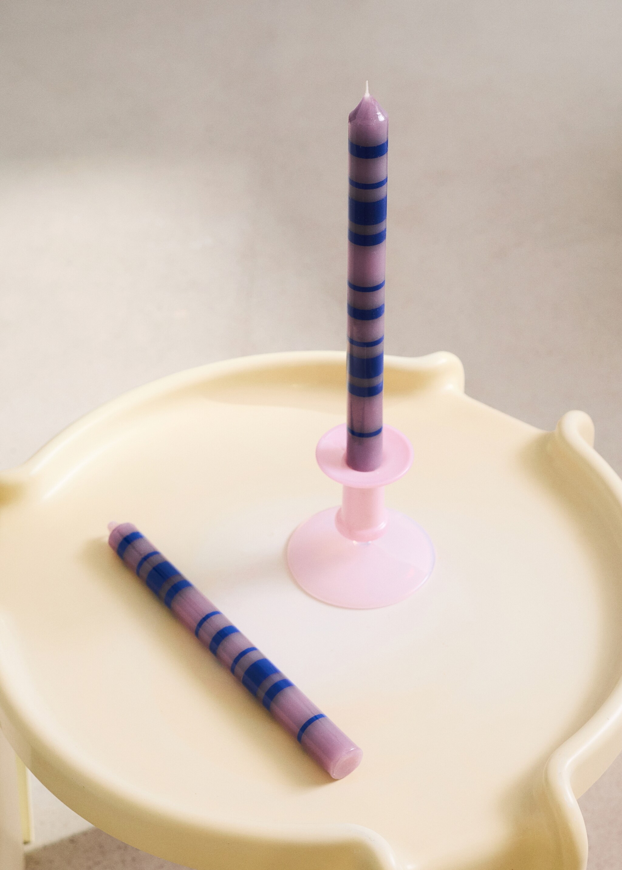 Bicolour decorative candles - General plane, Blue. Ref: 27083337-00.