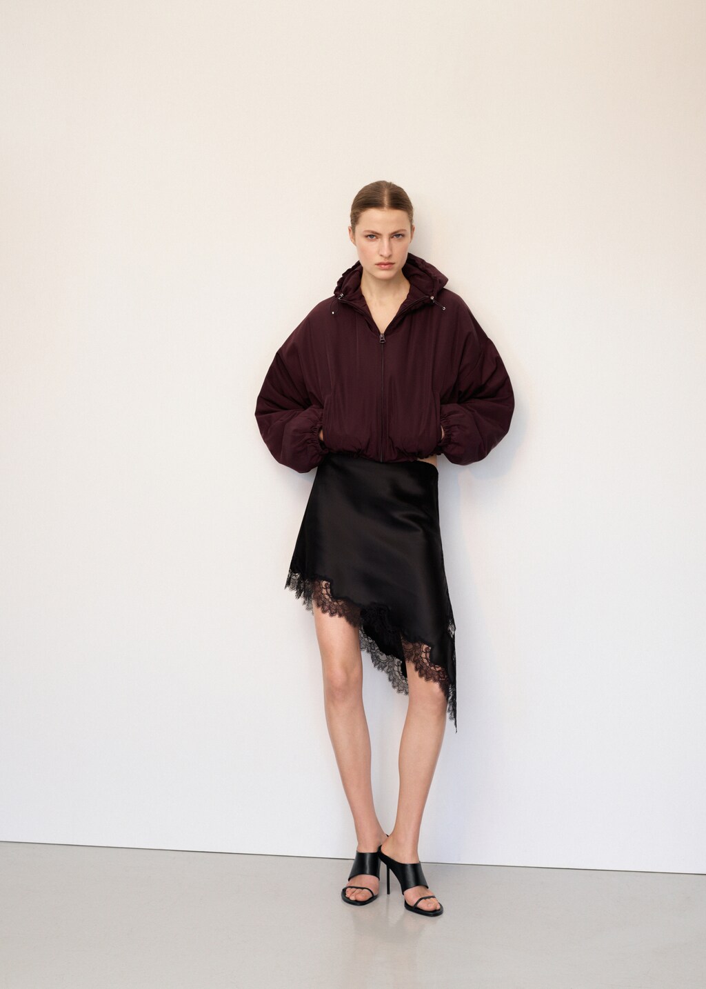 Oversized hooded jacket - image 2