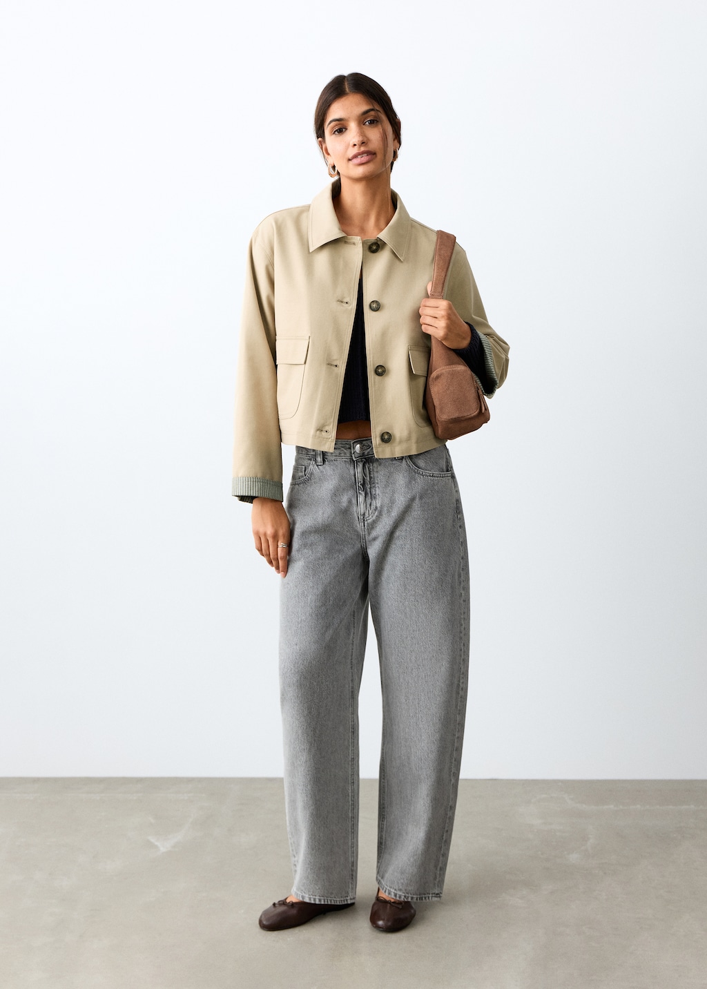 Manteau Hiver Chaud Fille à Carreaux Avec Capuche Zippée Chic