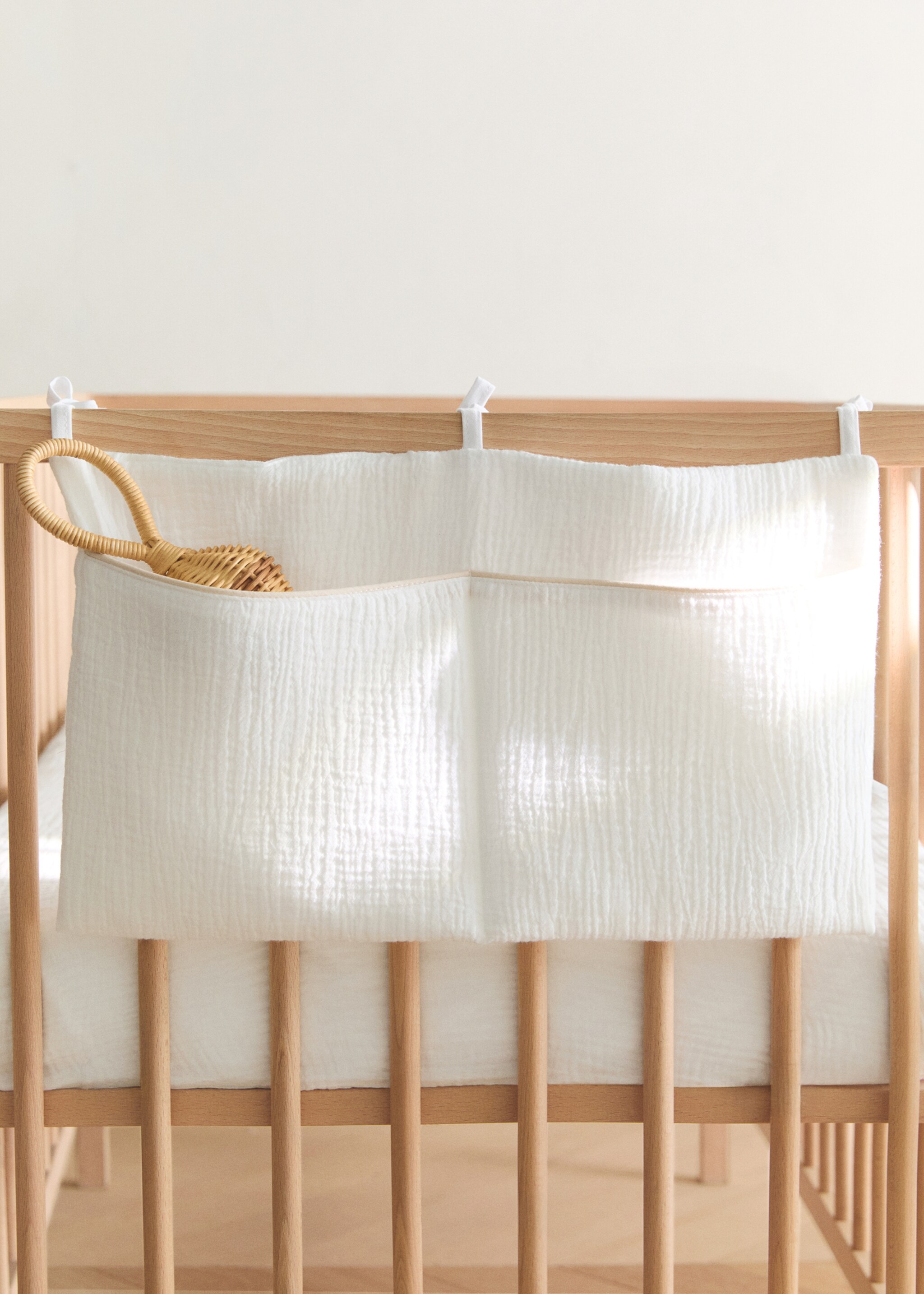 Cotton gauze children's organiser - General plane, White. Ref: 27084086-00.