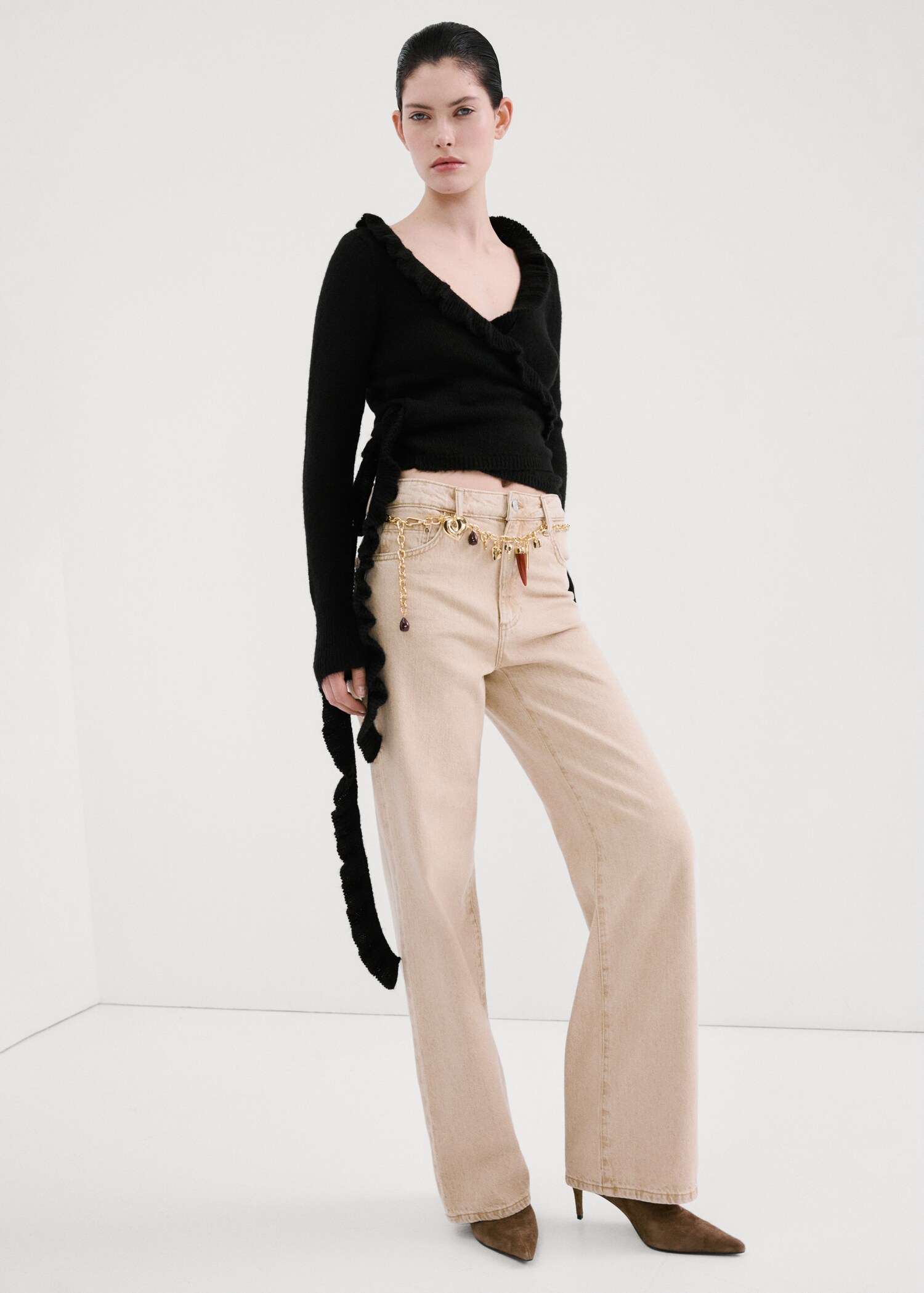 Càrdigan punt volants - Pla general