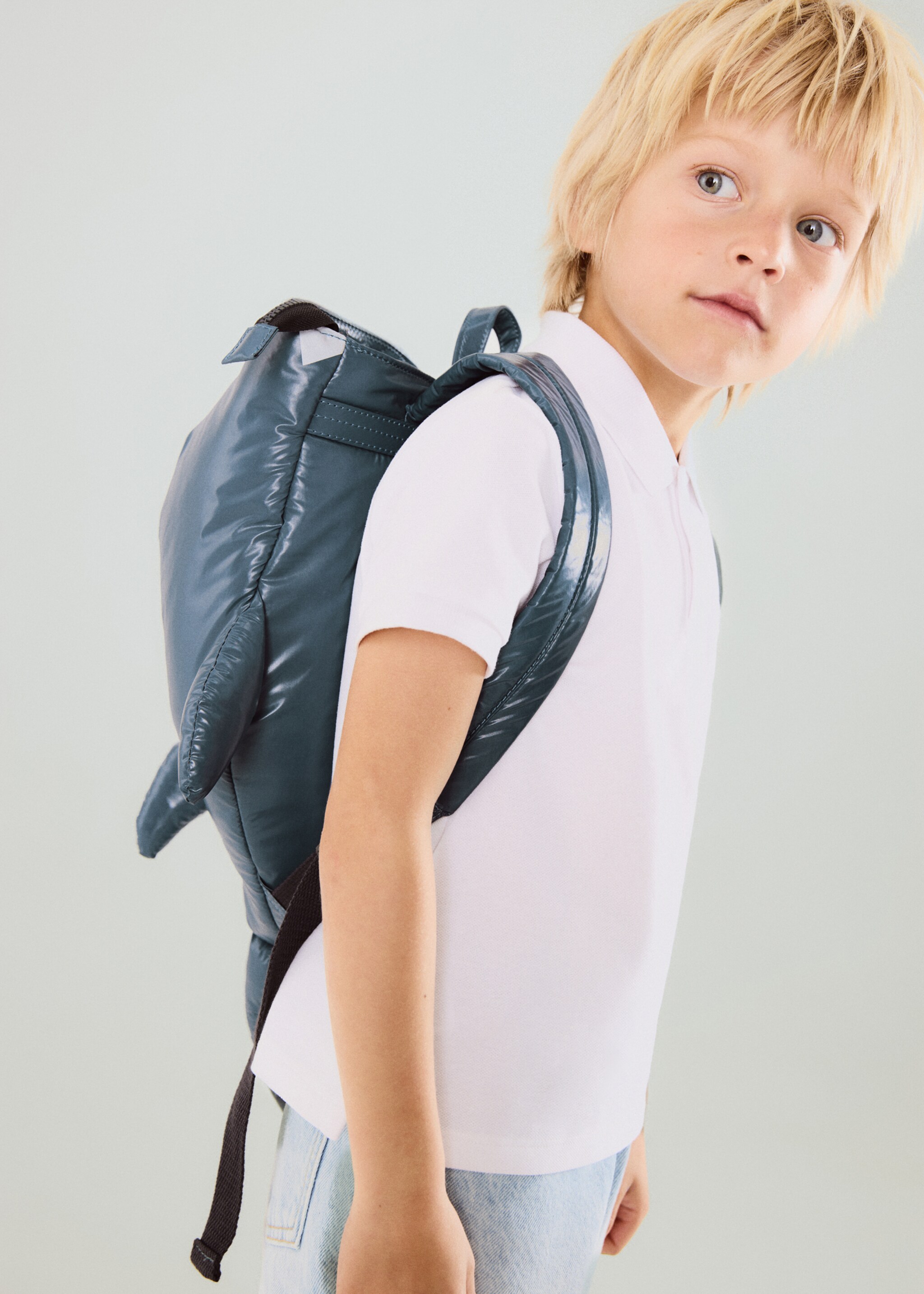 Shark backpack - General plane, Blue. Ref: 27085962-00.