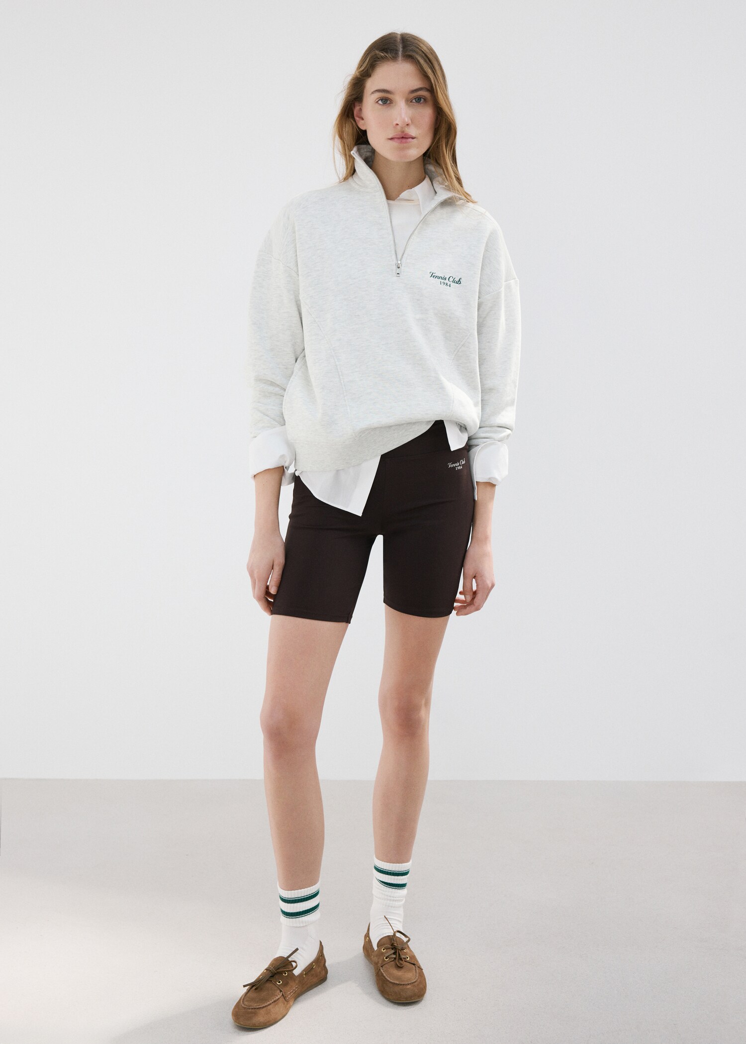 Printed message leggings - General plane