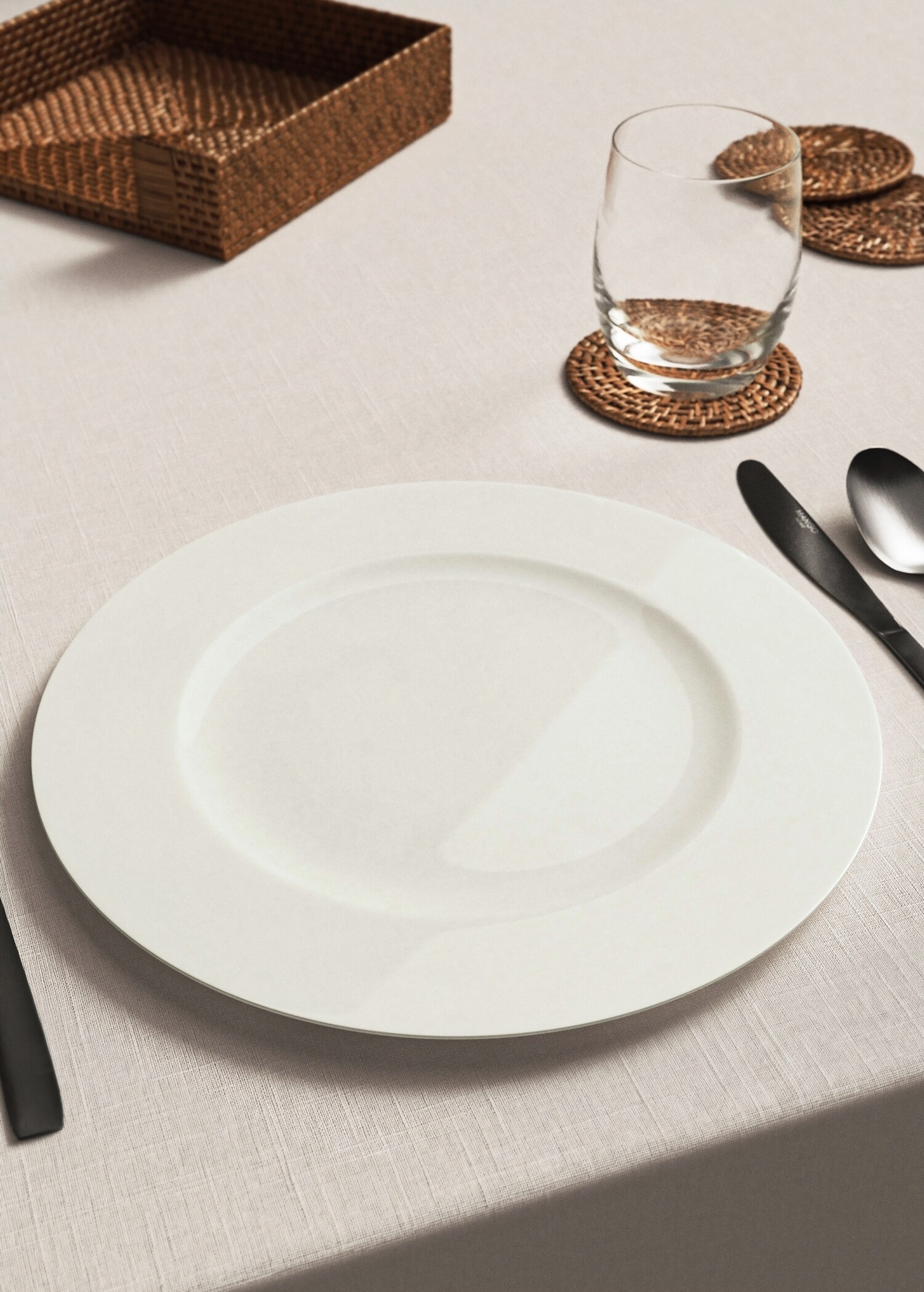 Πιάτο ρηχό Bone China Ultralight - Γενικό πλάνο