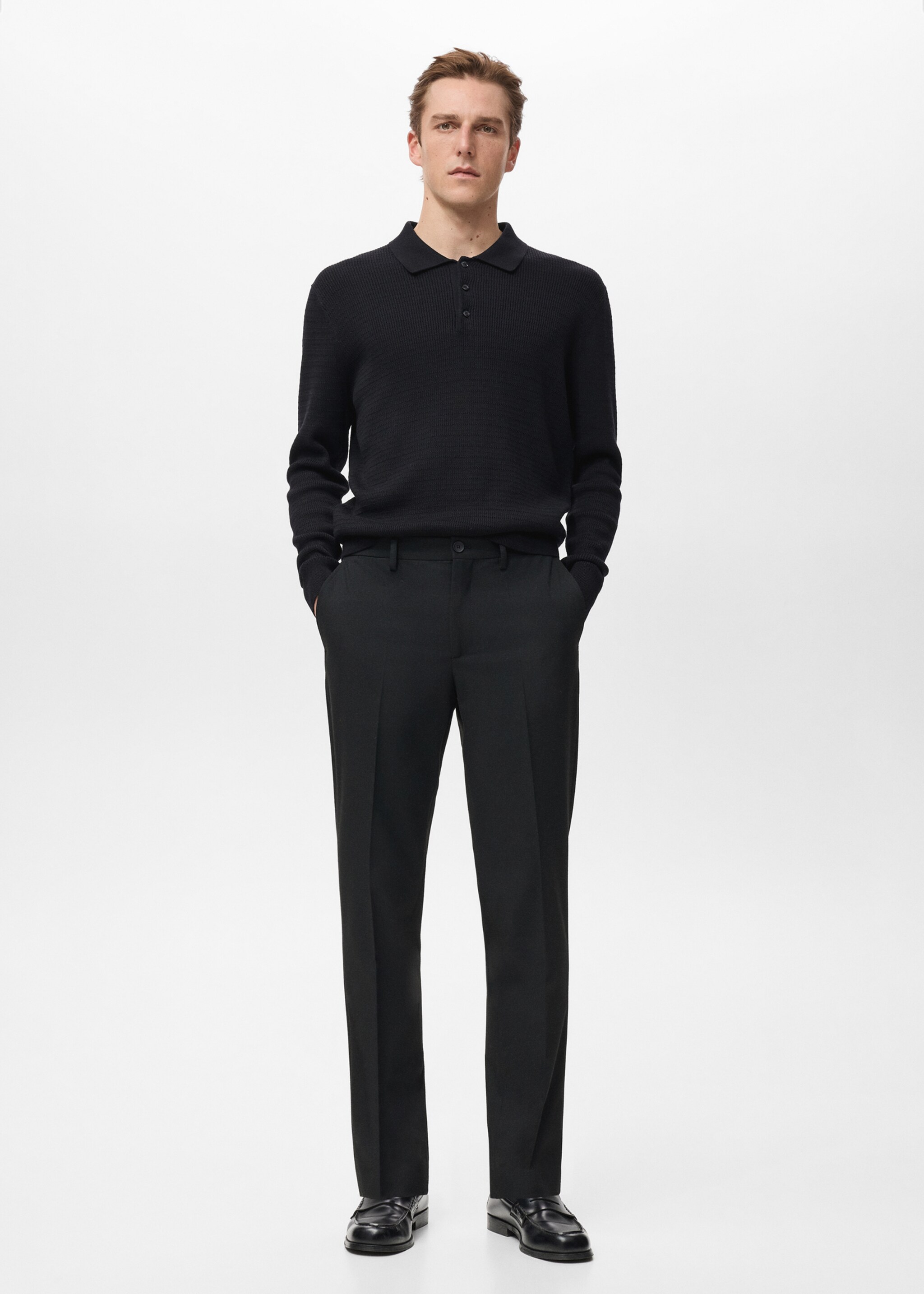 Pantalon stanford - Plano general, Negro. Ref: 27091256-00.