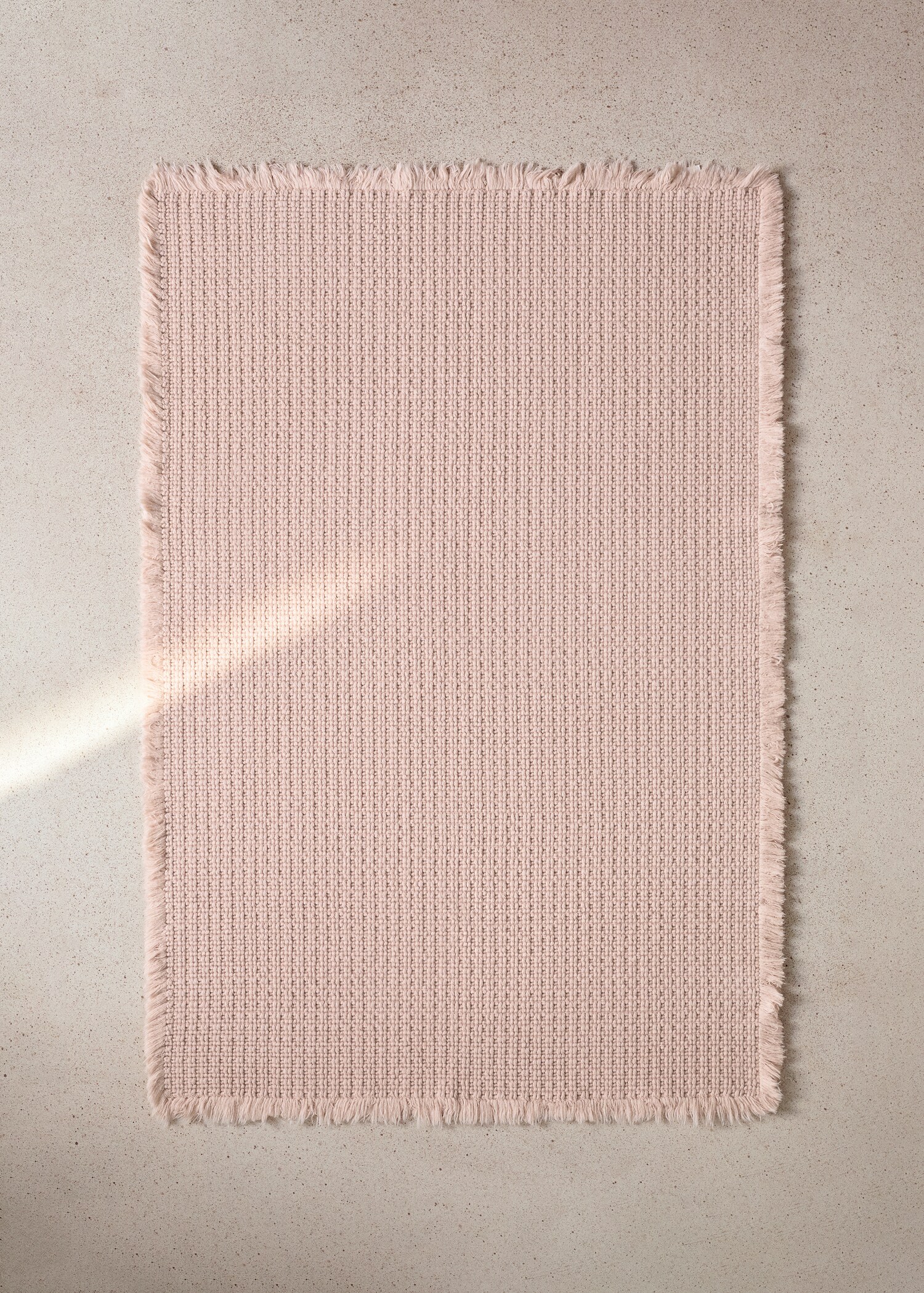 Catifa bany cotó waffle - Pla general