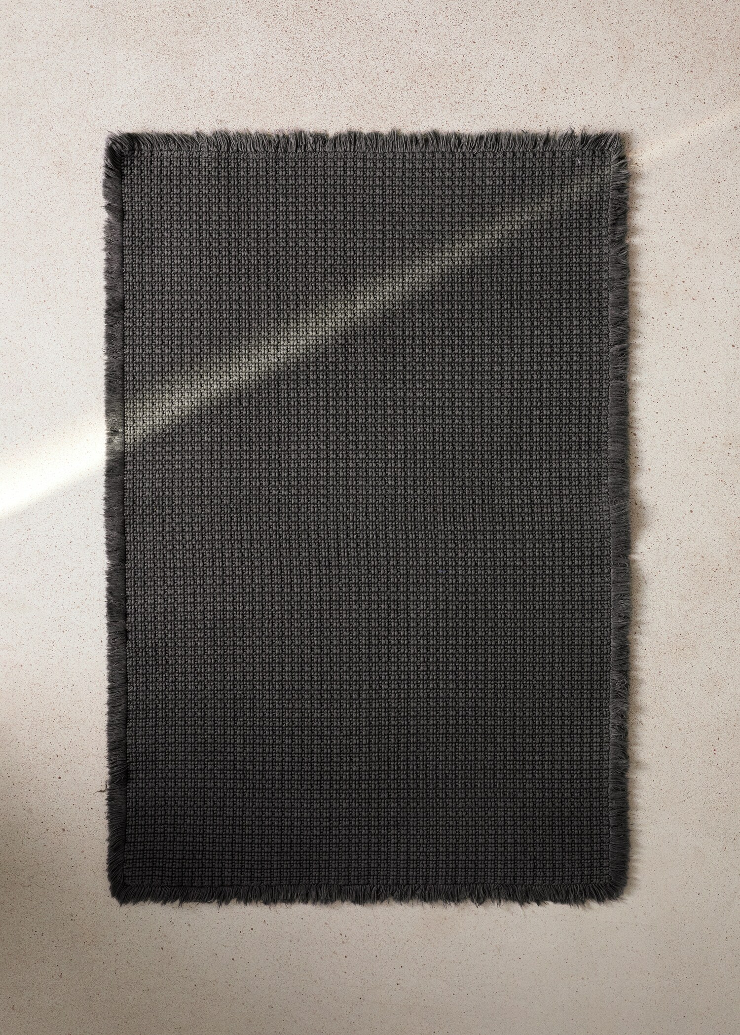 Catifa bany cotó waffle - Pla general