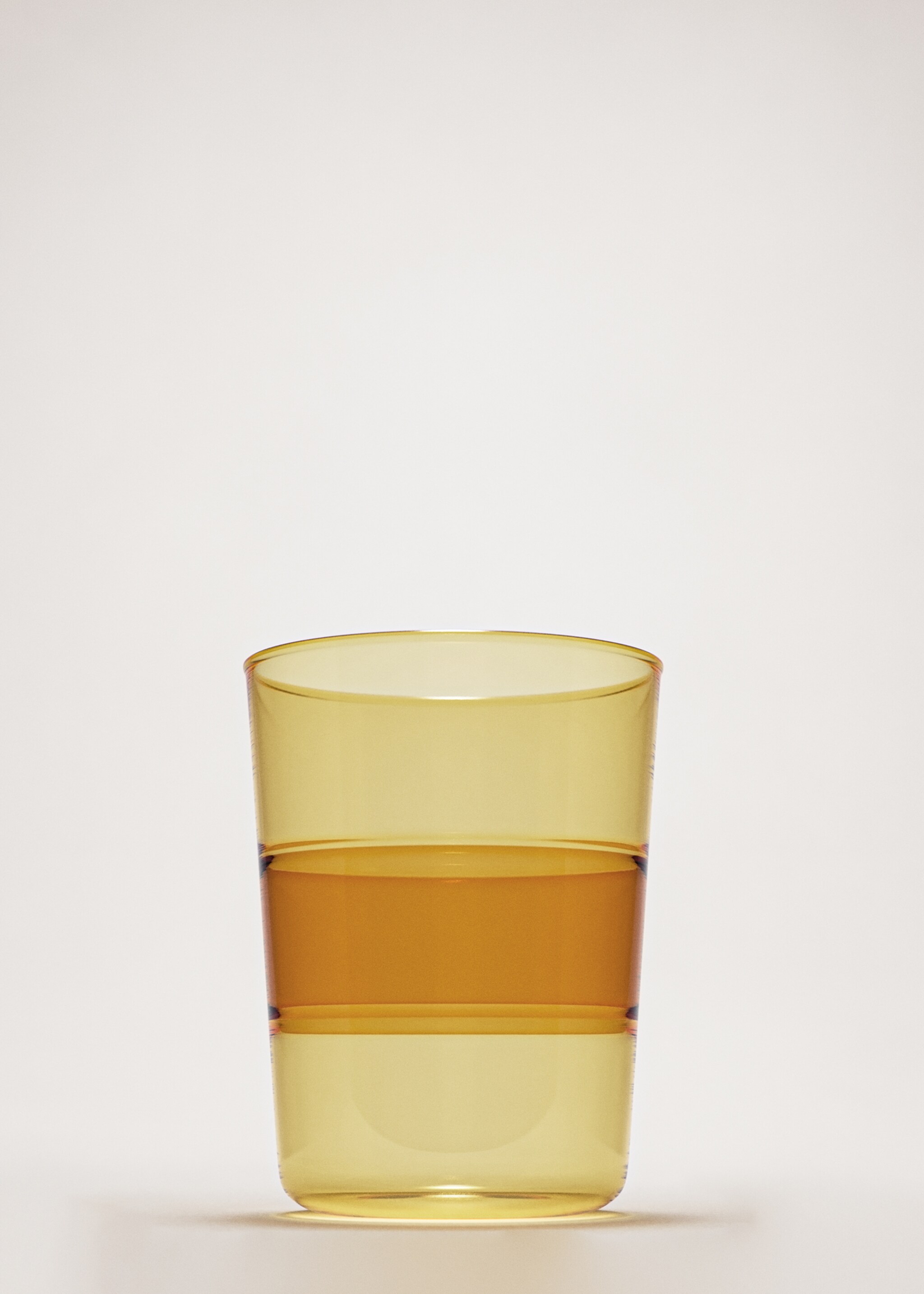 Two-tone borosilicate glass - General plane, Yellow. Ref: 27092905-00.