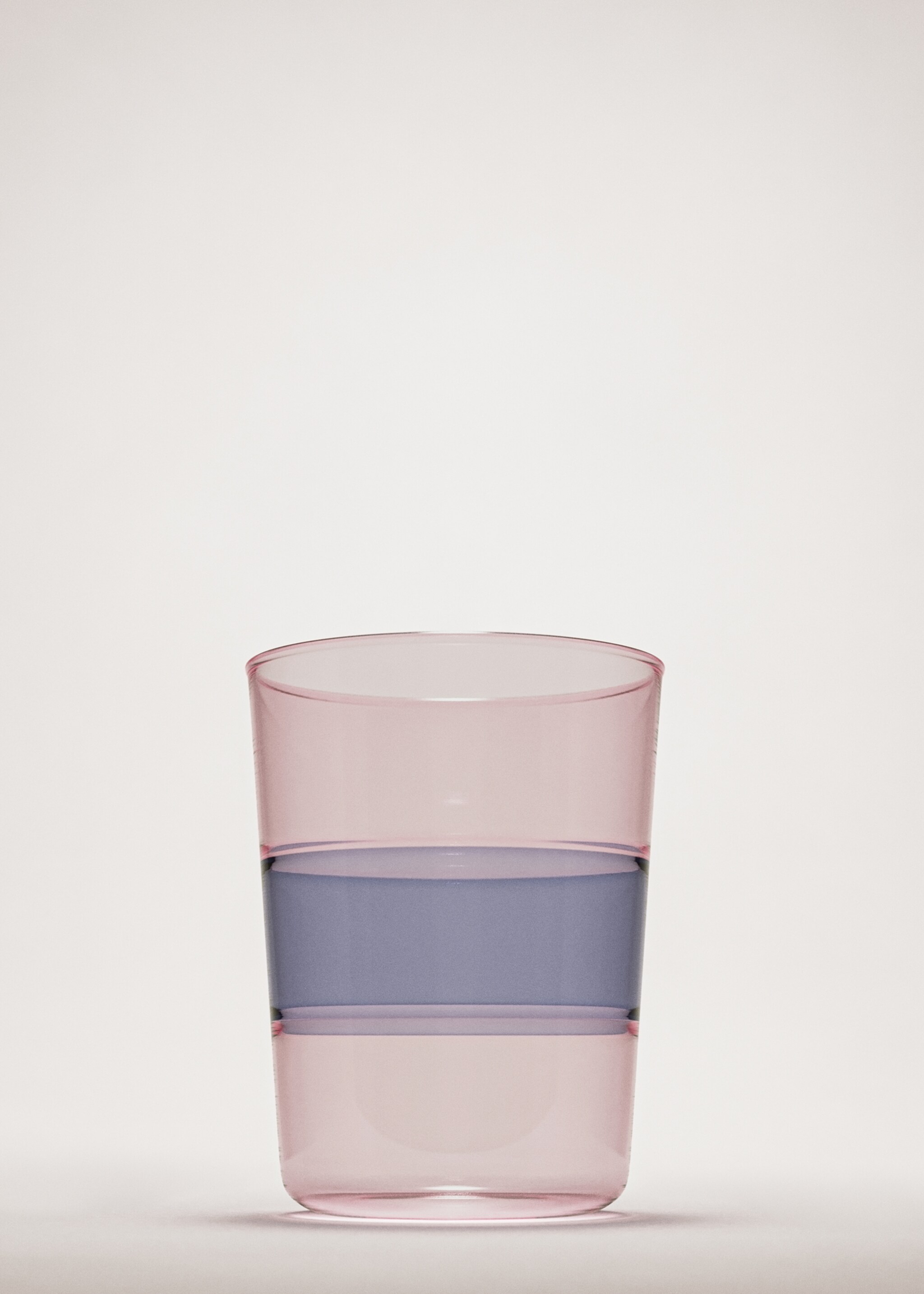 Two-tone borosilicate glass - General plane, Pink. Ref: 27092905-00.