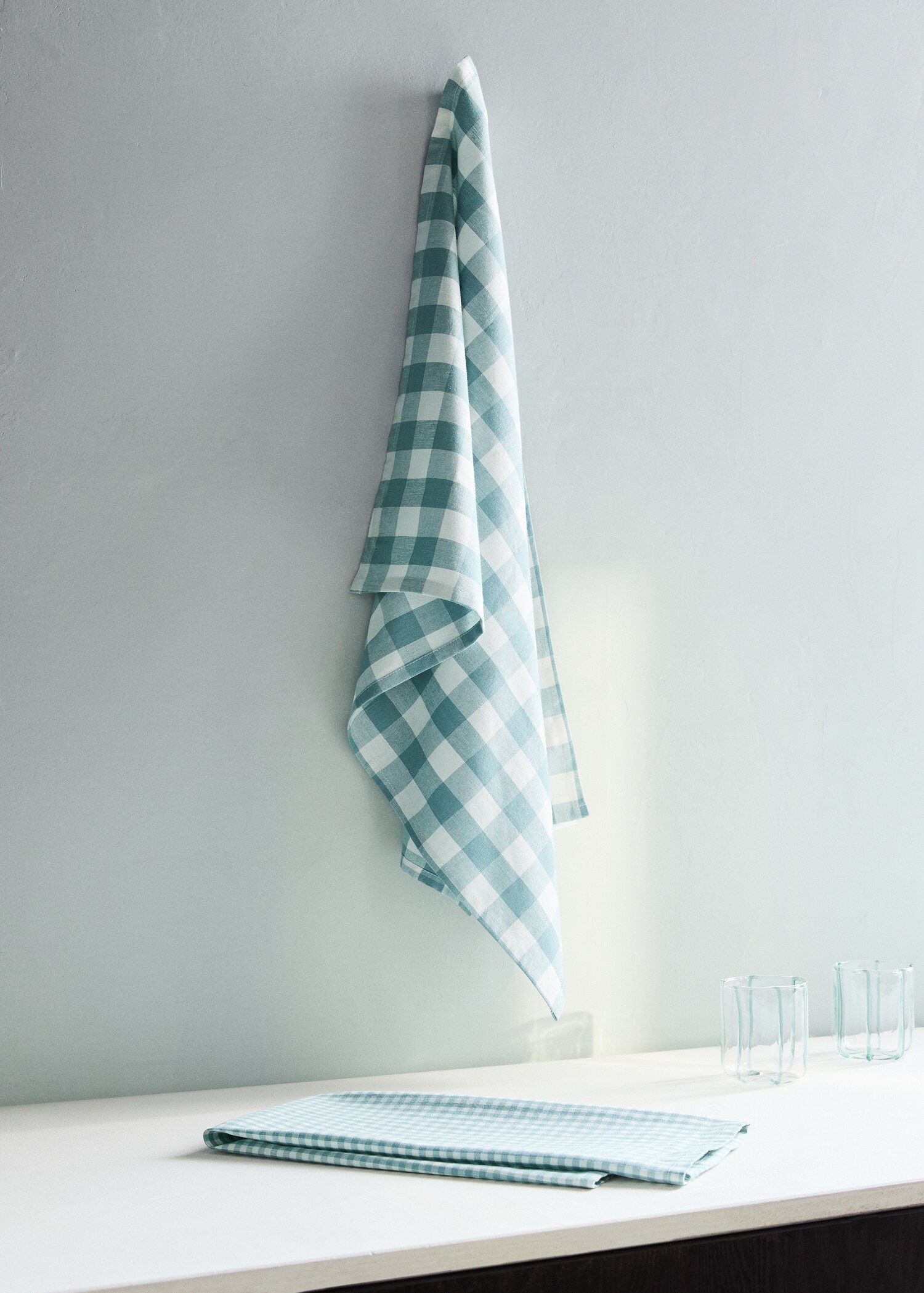 Checkered kitchen towels colour - General plane