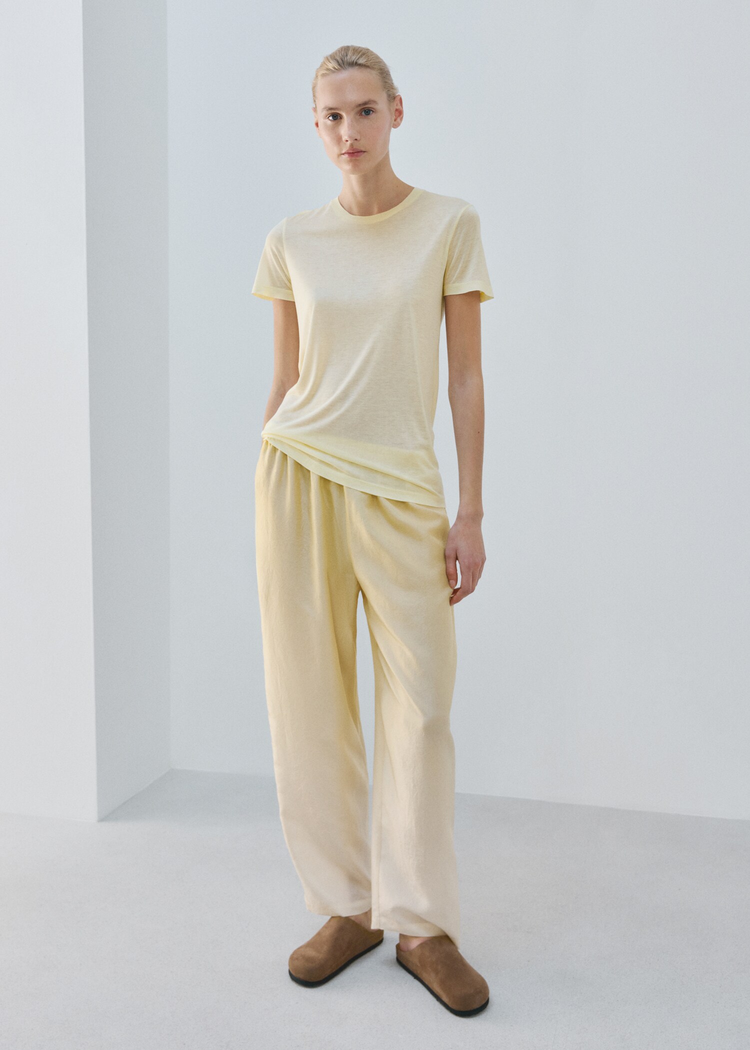 Micromodal short-sleeve T-shirt - General plane