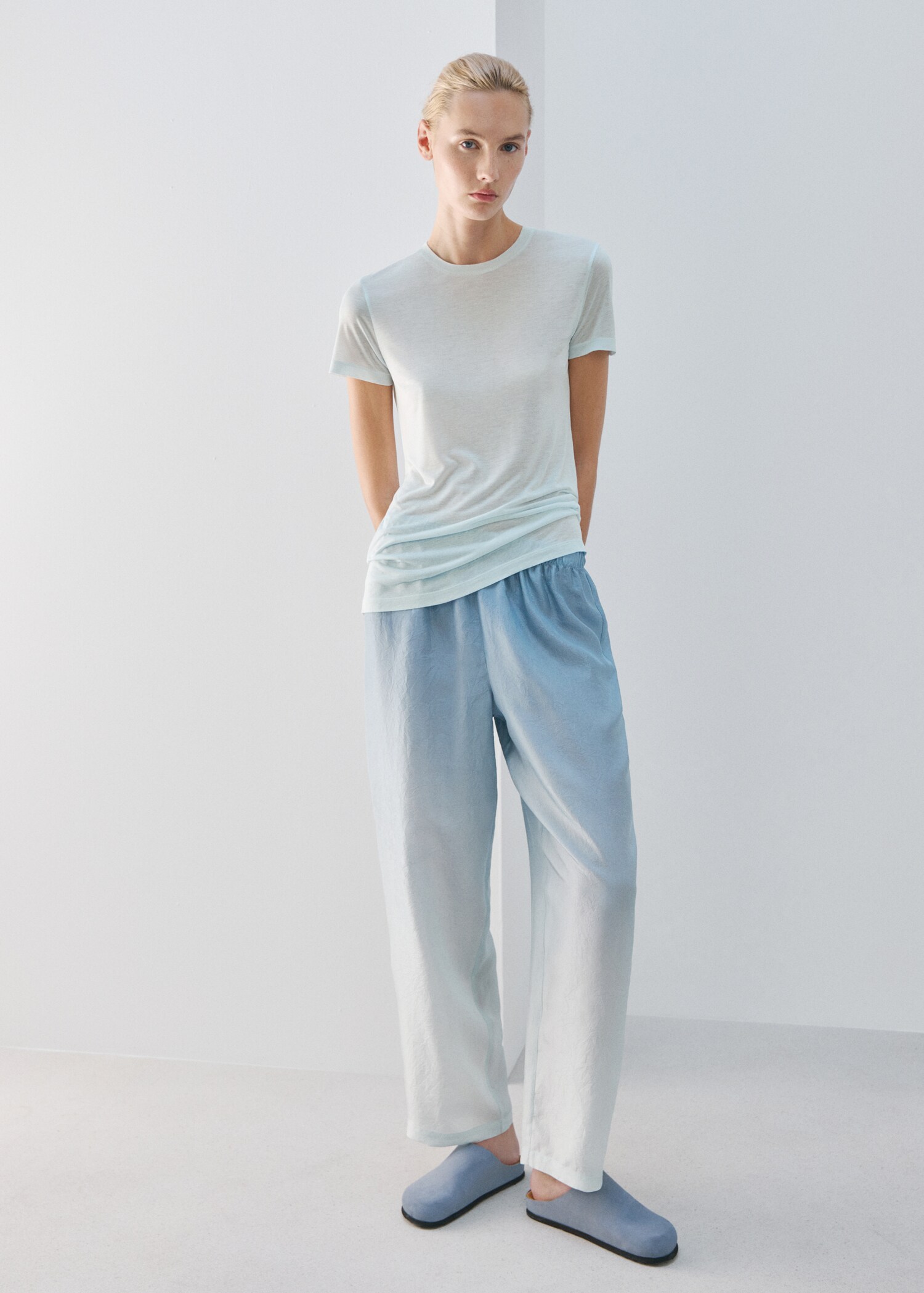 Micromodal short-sleeve T-shirt - General plane