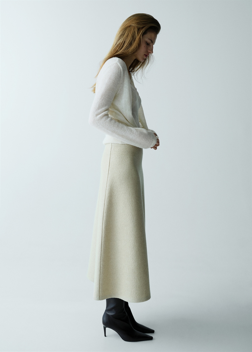 Lace knit cardigan - image 2
