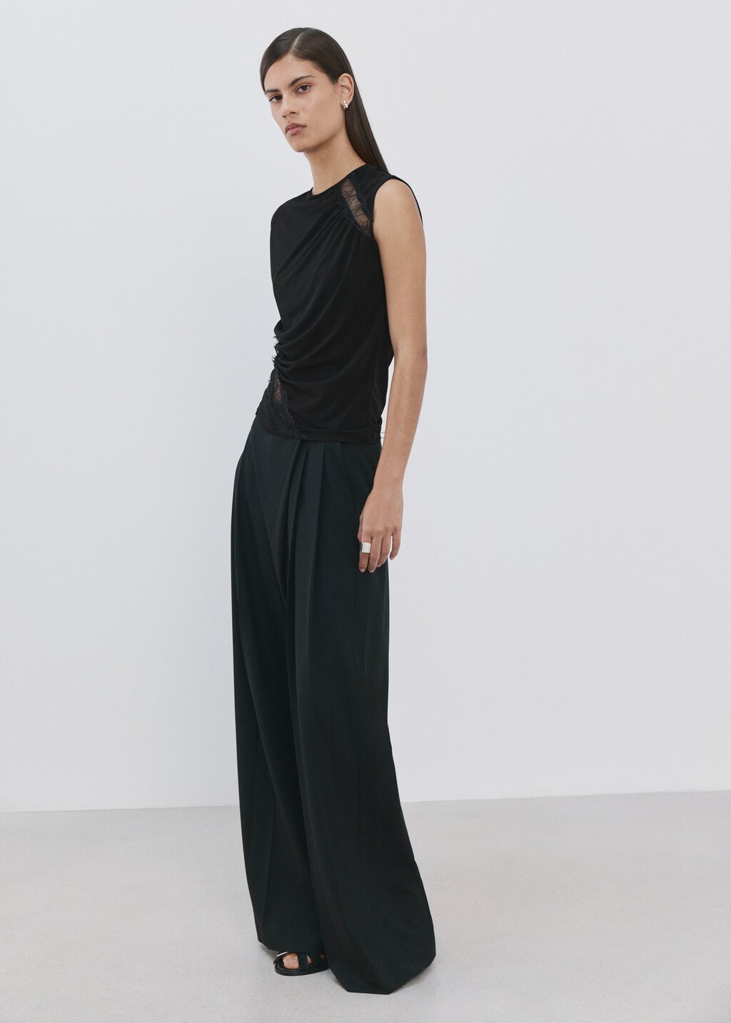 Ruched fitted top - image 2
