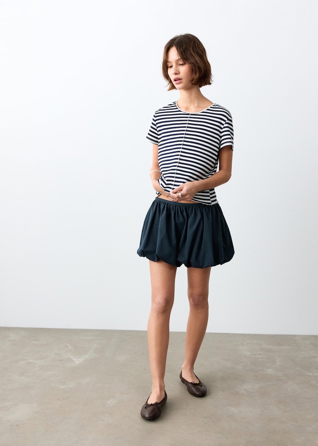 Mini balloon skirt - Teen | MANGO Niger