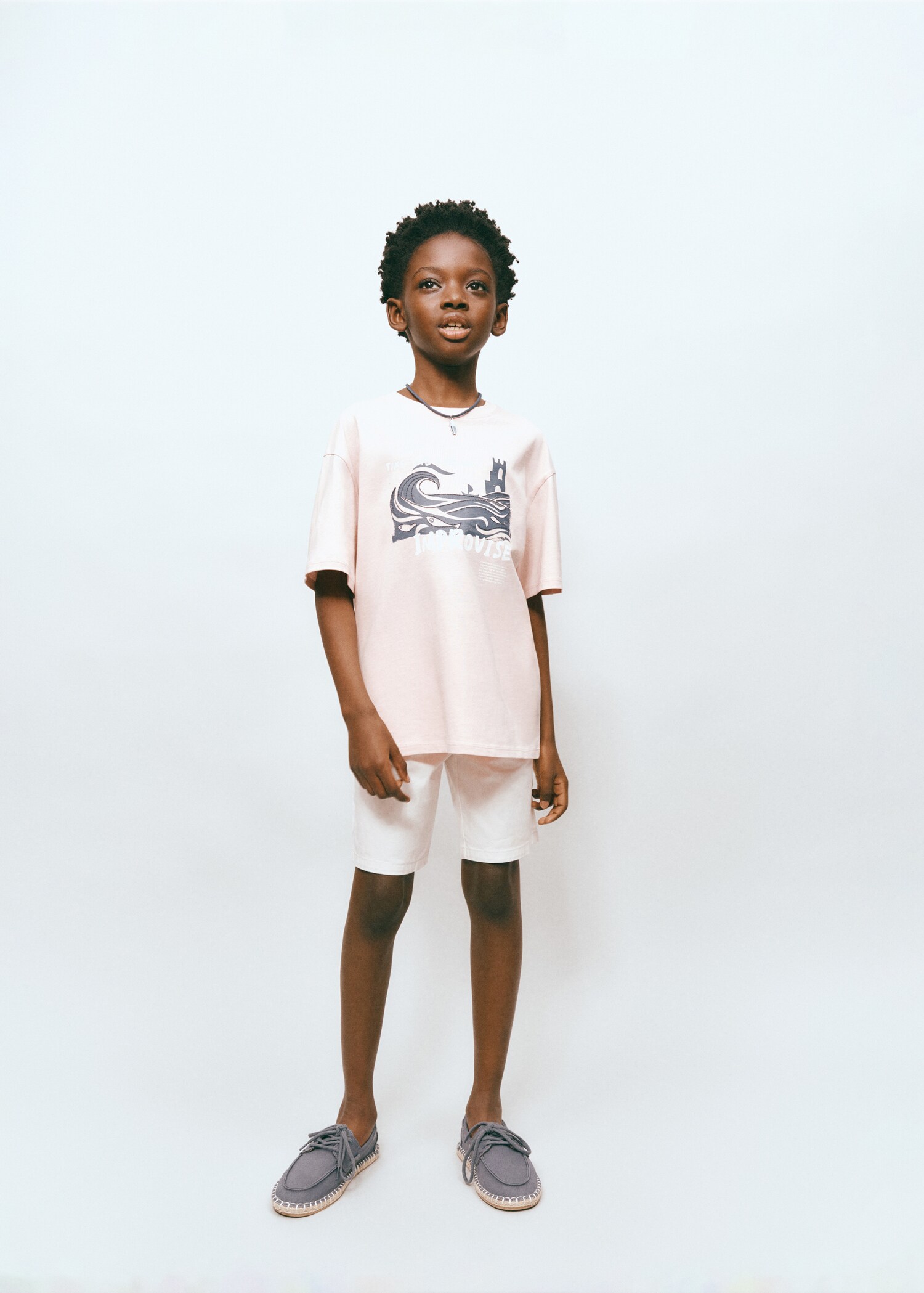 Cotton Bermuda shorts - General plane