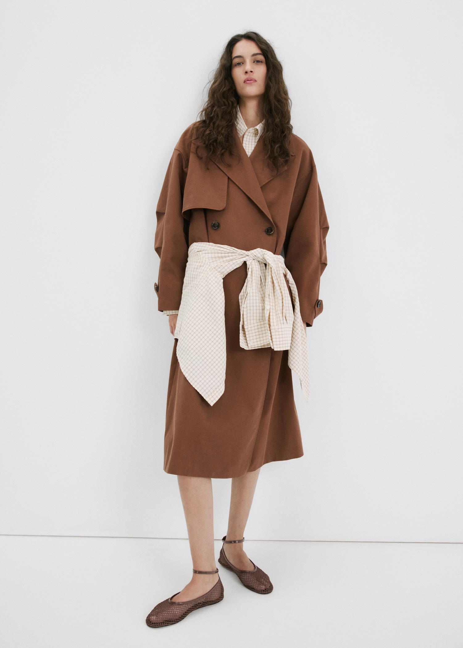 Ballerines maille filet bride - Plan général