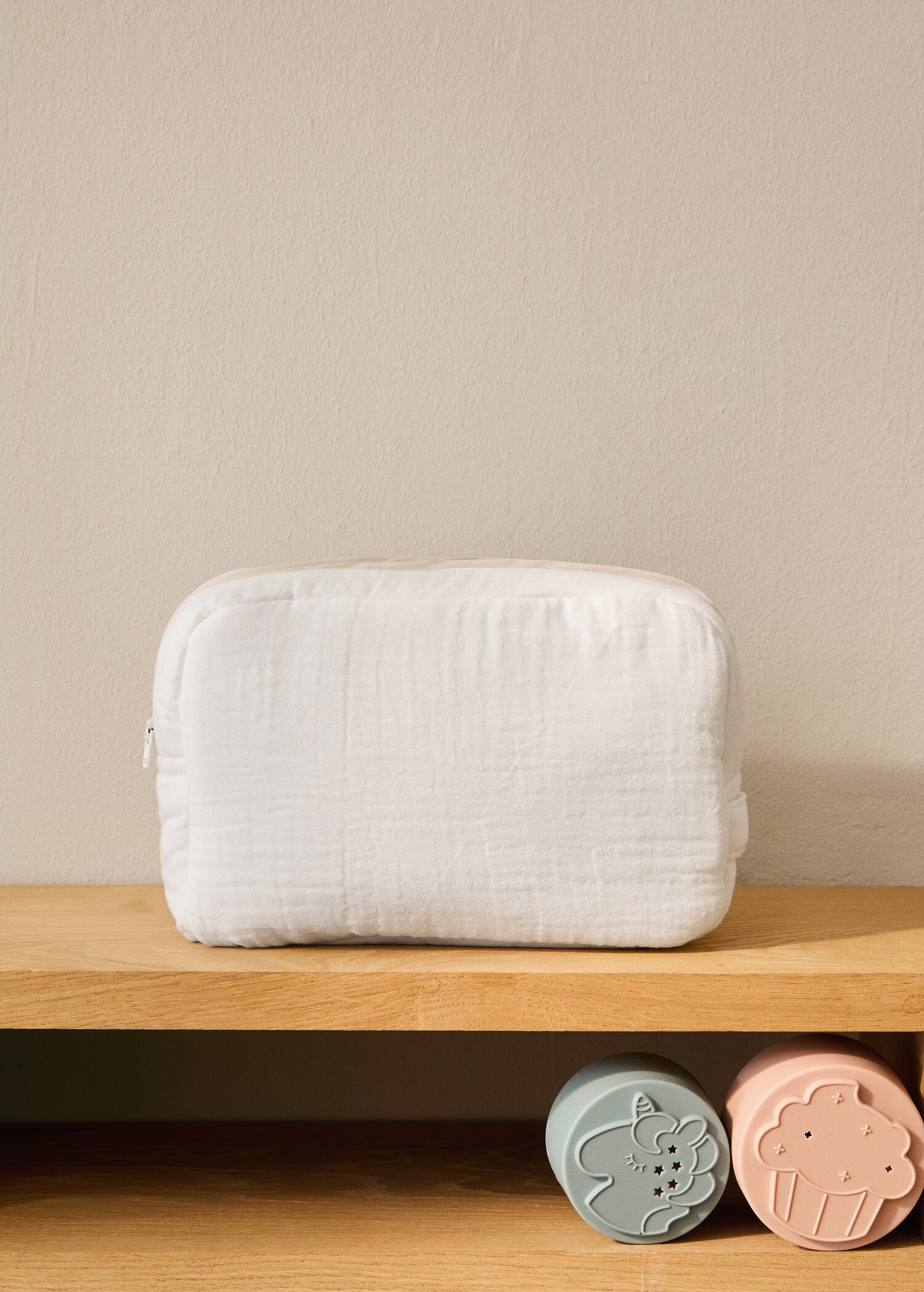 Children’s cotton gauze toiletry bag - General plane