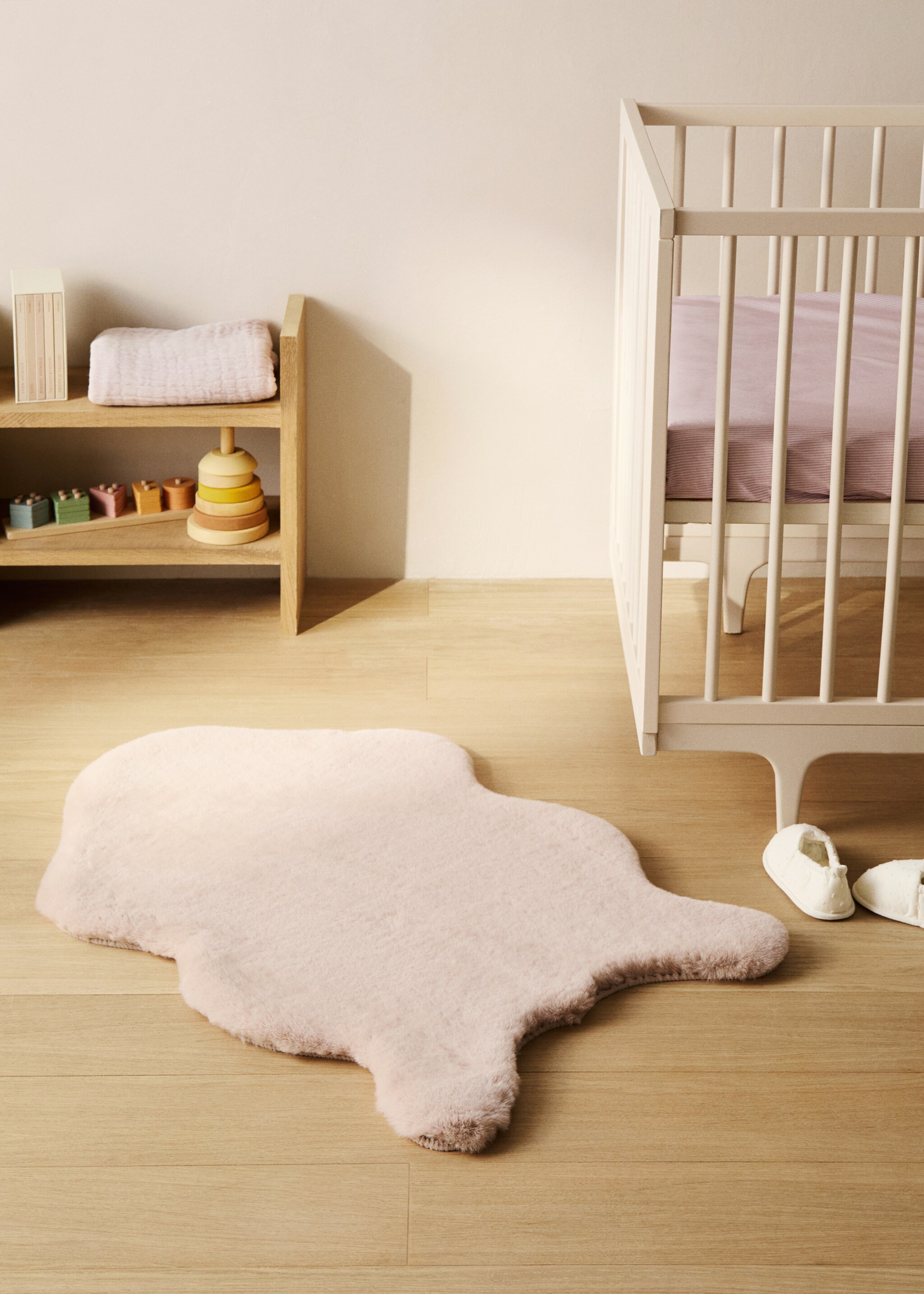 Estora infantil pèl - Pla general, Rosa clar. Ref: 27135776-00.