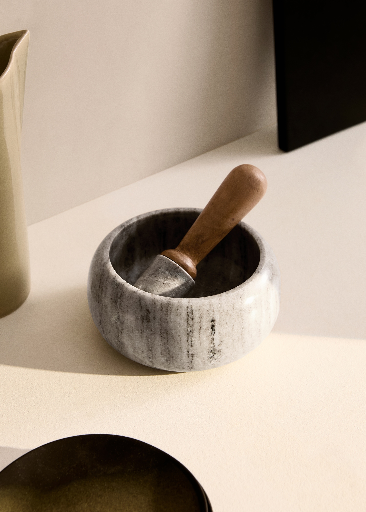 Marble mortar - General plane