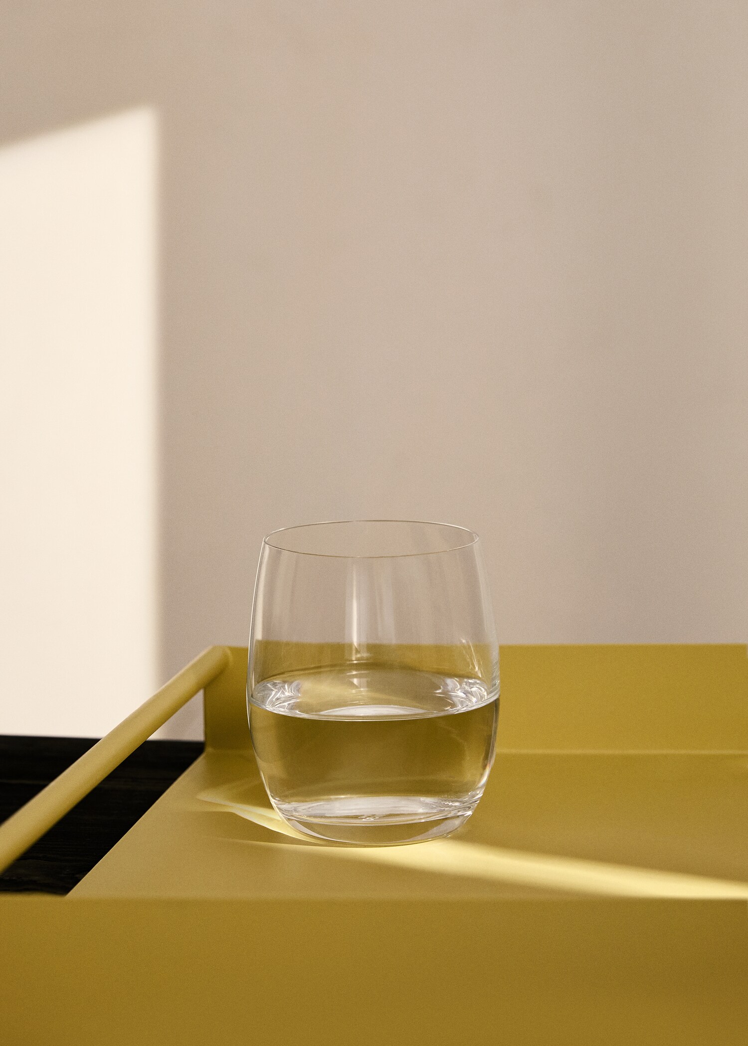 Trinkglas aus Kristallglas - Allgemeine Ansicht