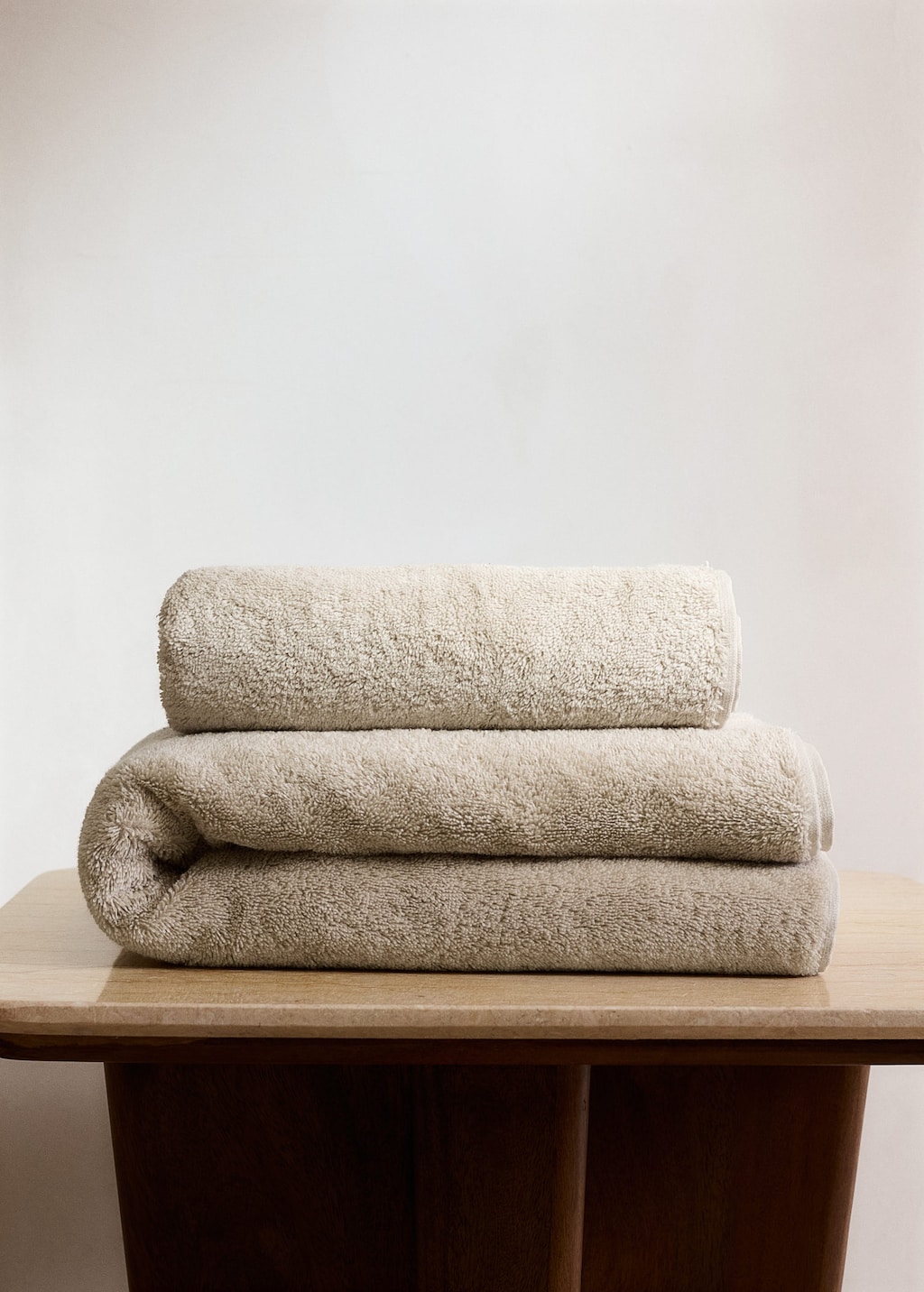 Mango Serviette Toilette Coton Doux Sable - Home - 50x90cm -  Home In Neutral