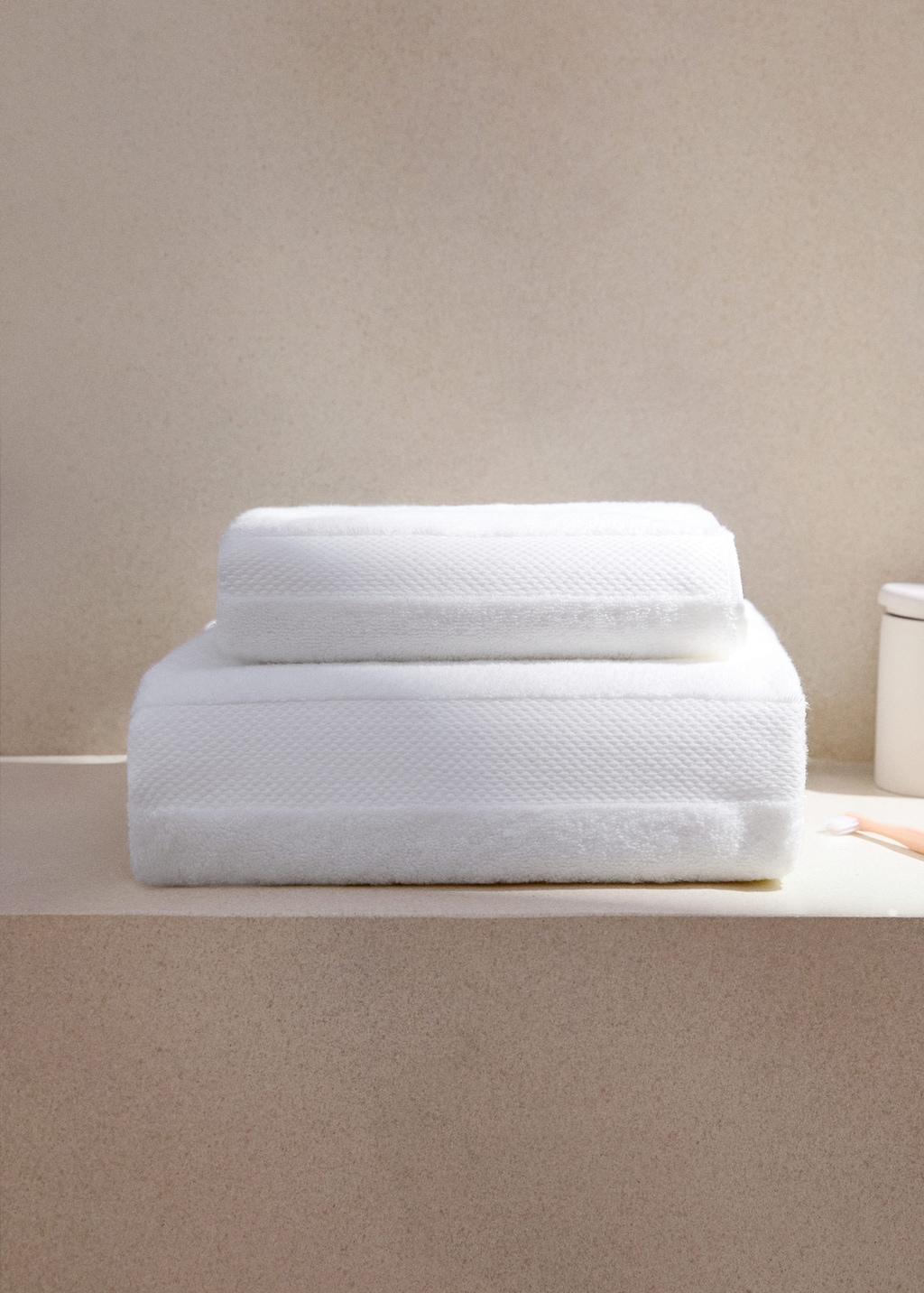 Mango Extra-soft Cotton Hand Towel White