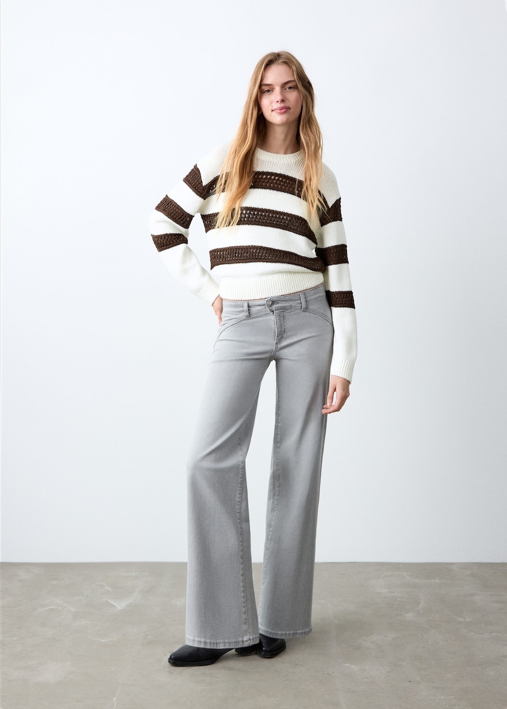 Mango Teen Pull Nina Marron - Fille - L -  In Multi