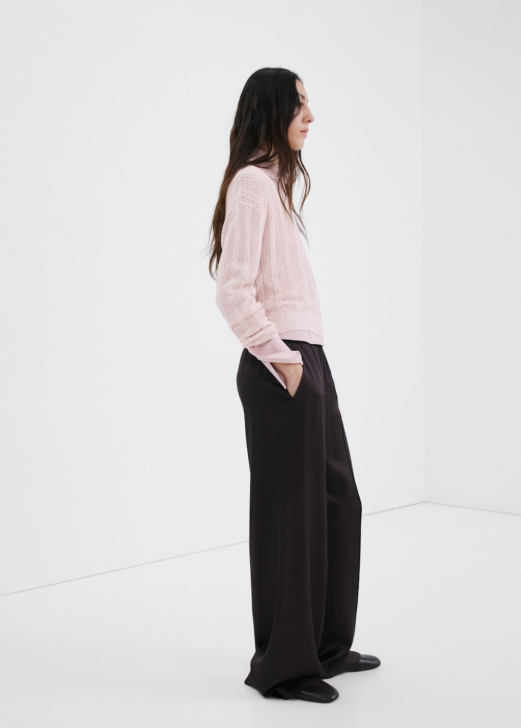 Mango Sweater Rosi Light/pastel Purple In Pink