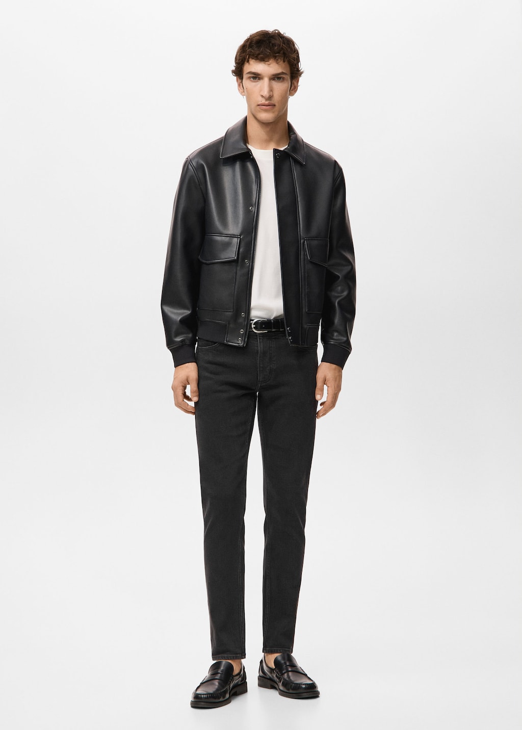 Mango Man Slim Fit Black Jan Jeans